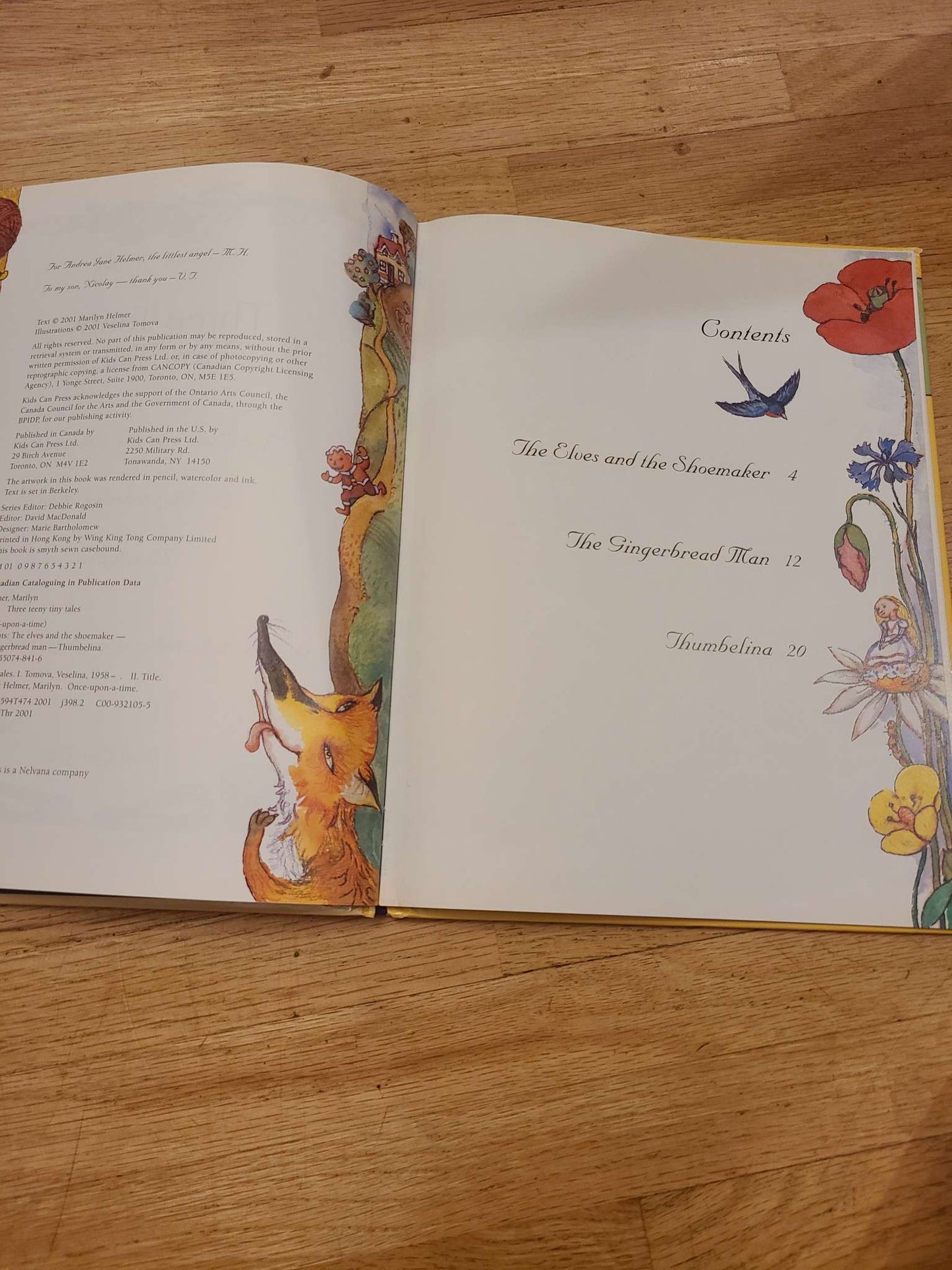 Three tiny tales book