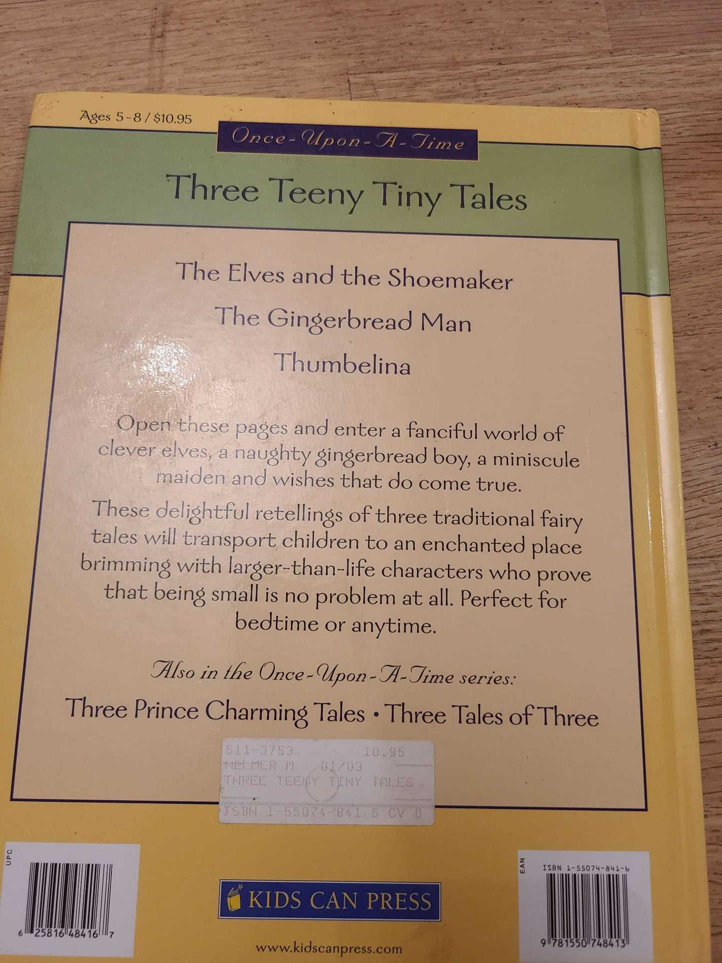 Three tiny tales book