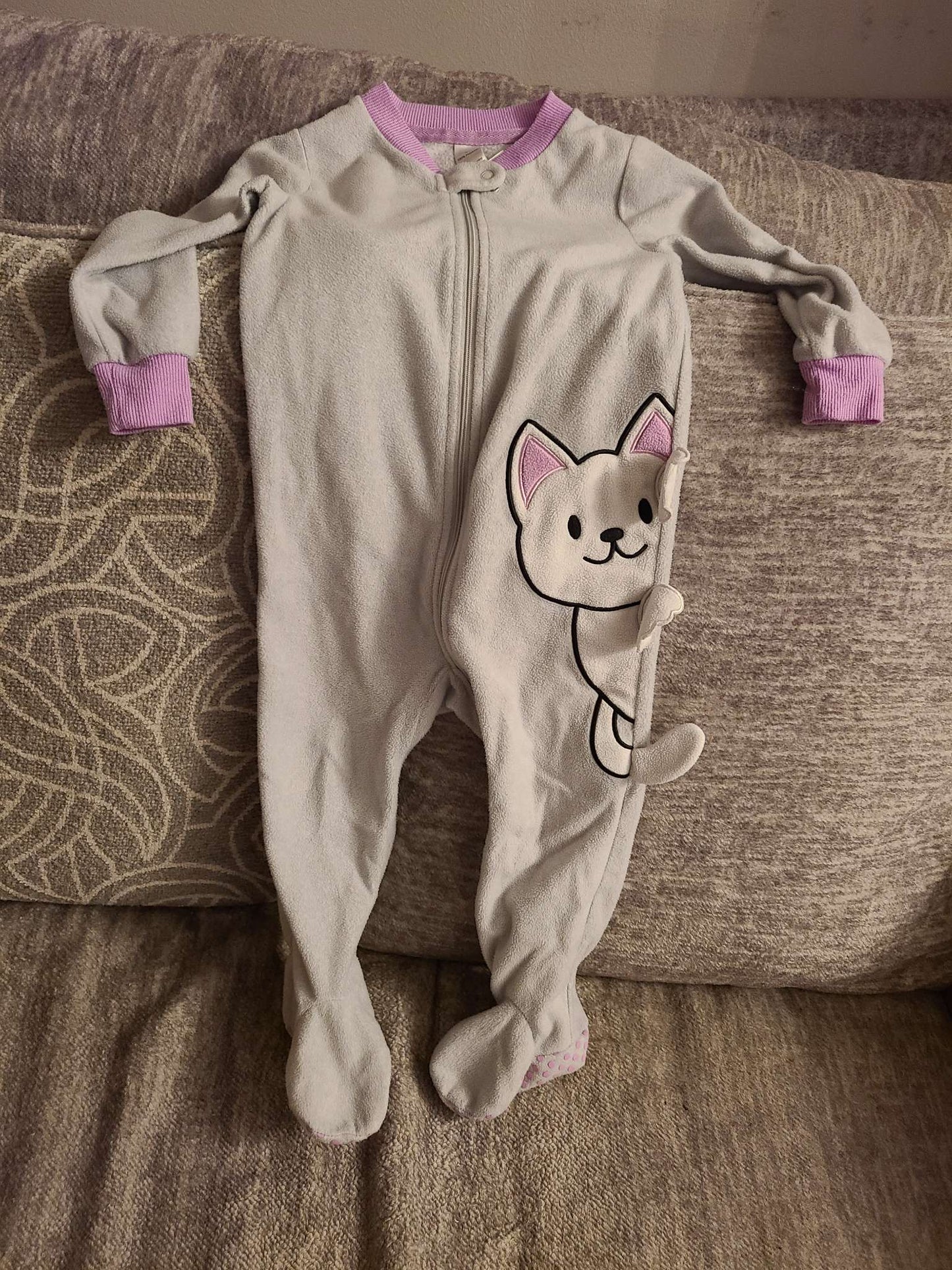 2T fleece sleepers girls , Kids 2T