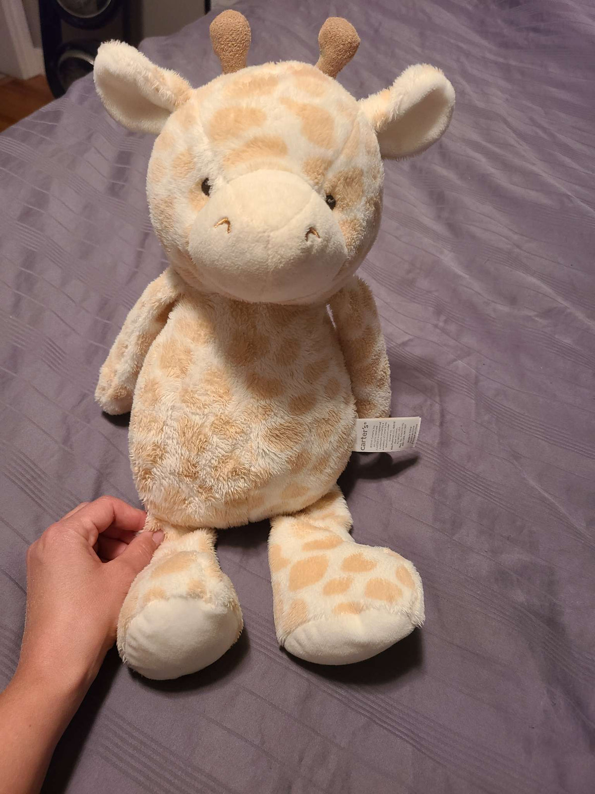 Carter's giraffe stuffie