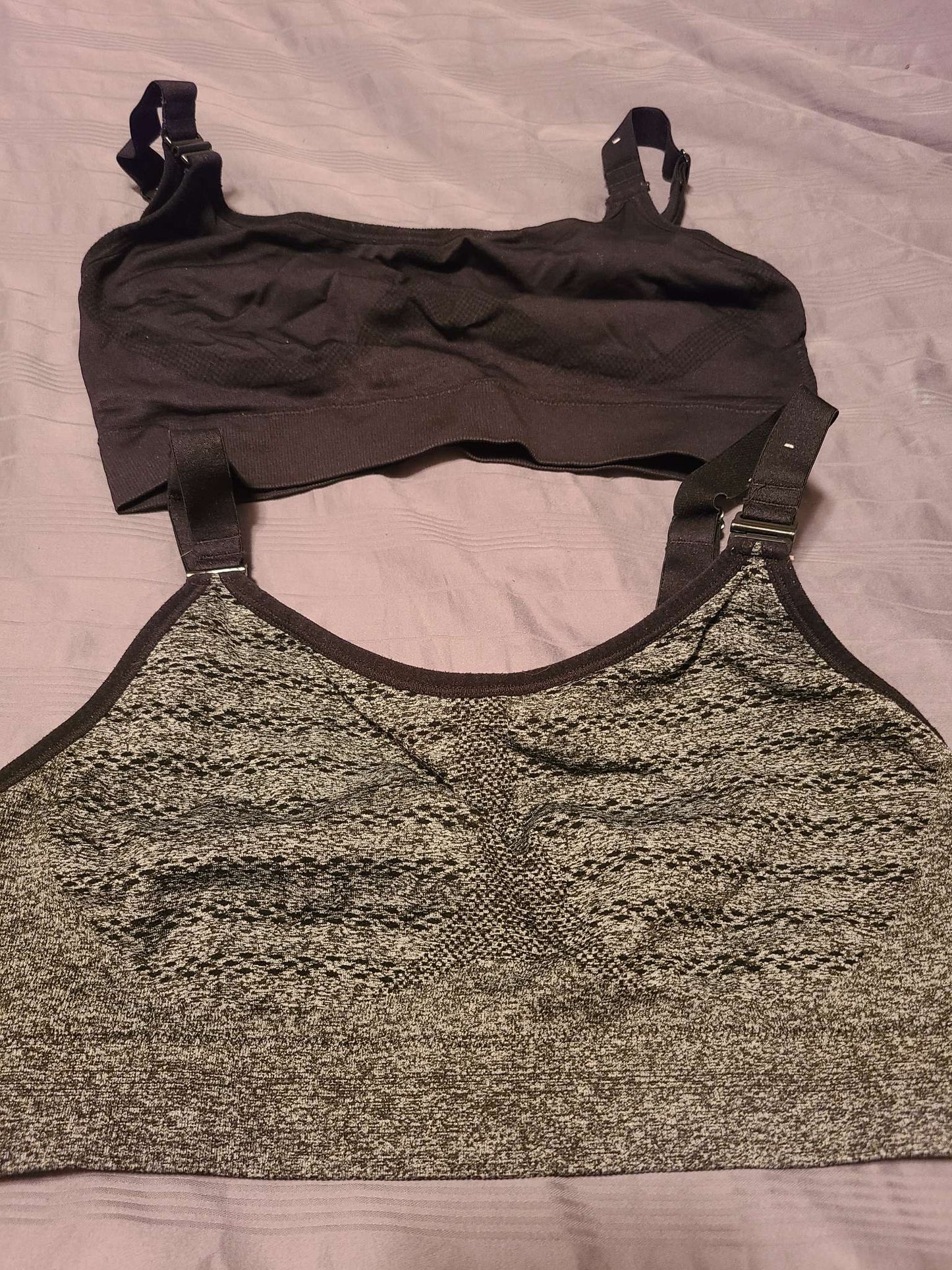 Maternity and nursing sports bra XL, Maternity XL (16-18)