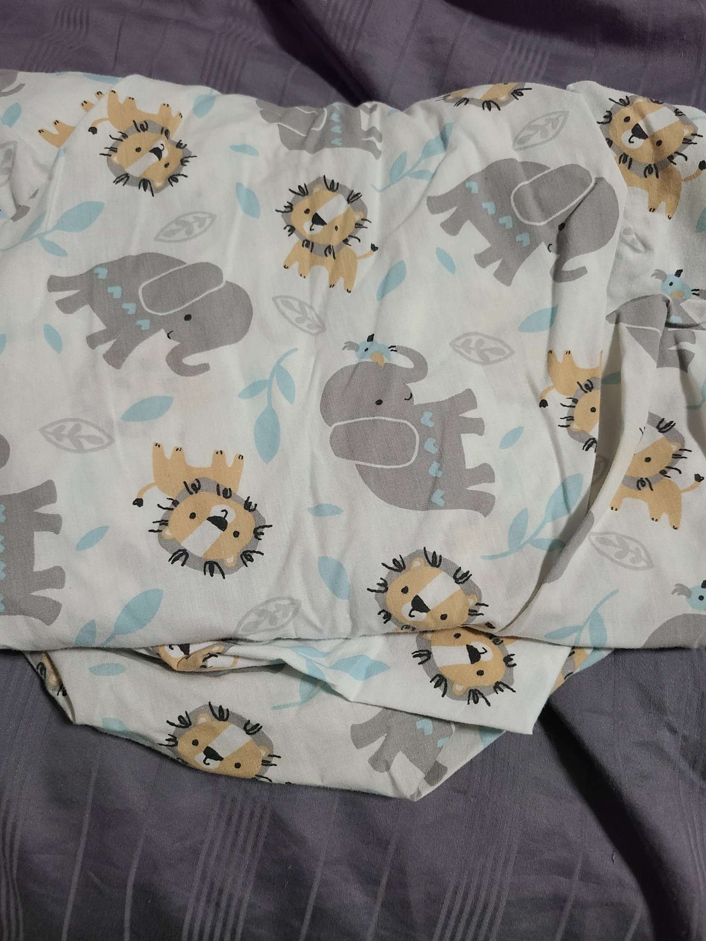 Bedtime organics crib blanket set