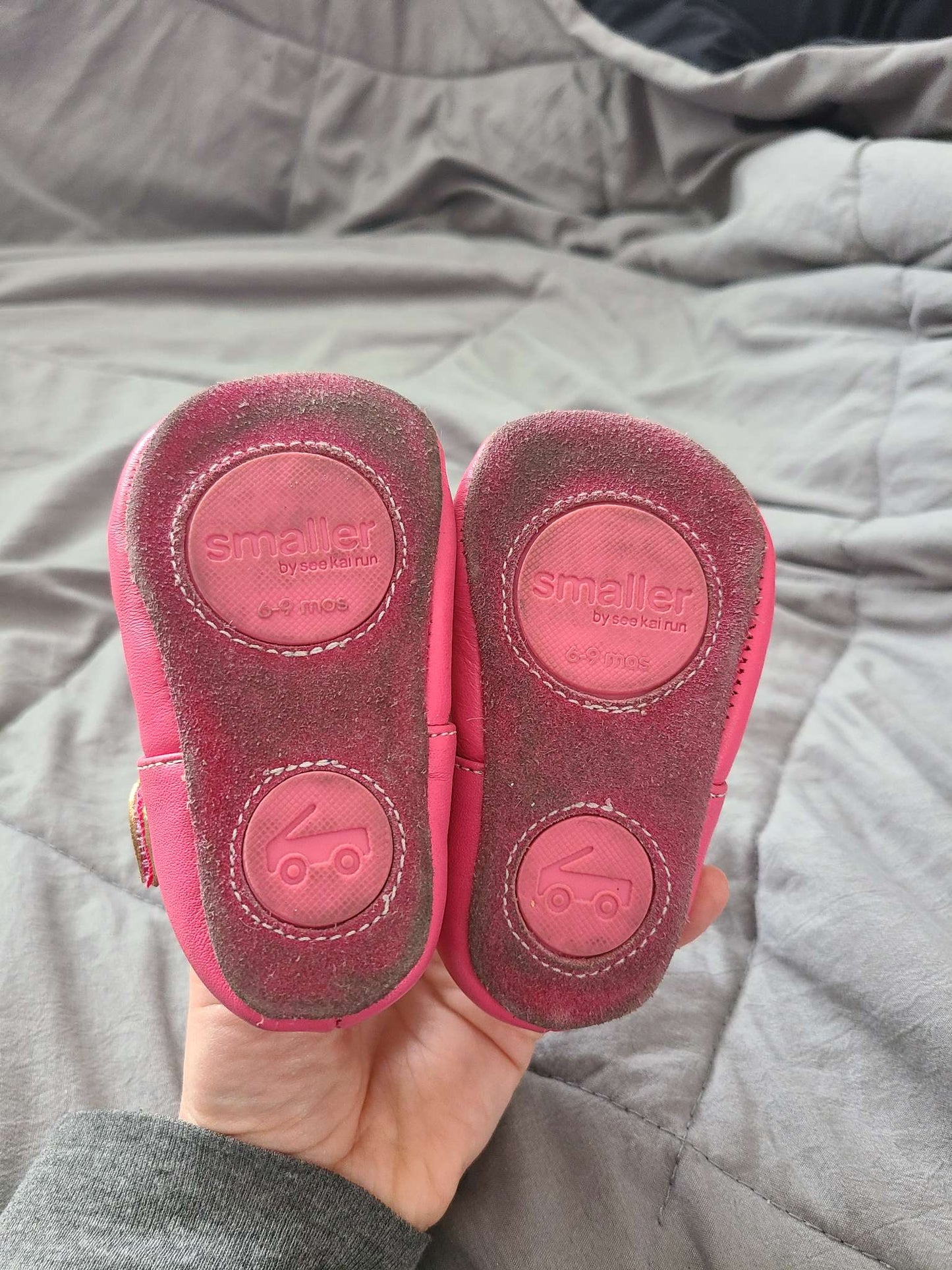 6 to 9 month smaller by see Kai run shoes , Shoes 3 (Baby: 0-12 mth)