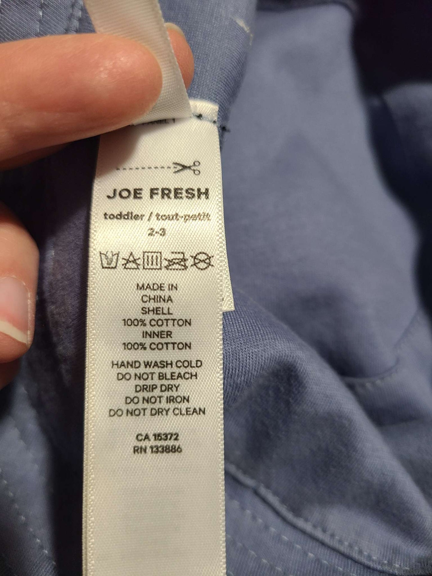 Joe fresh 2 to 3 year hat