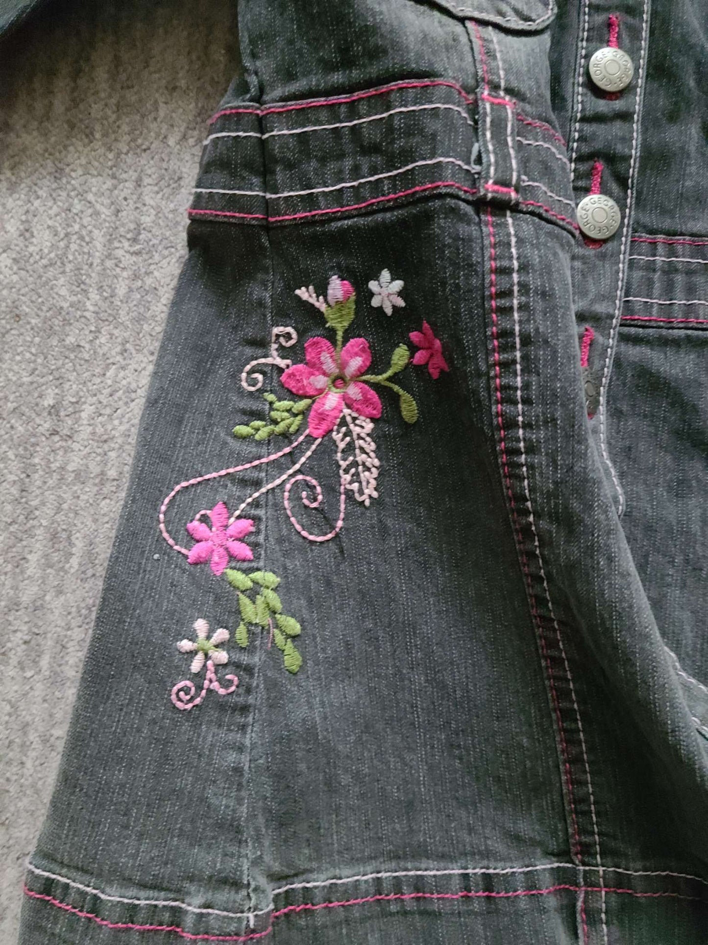 George 3T black Jean dress , Kids 3T