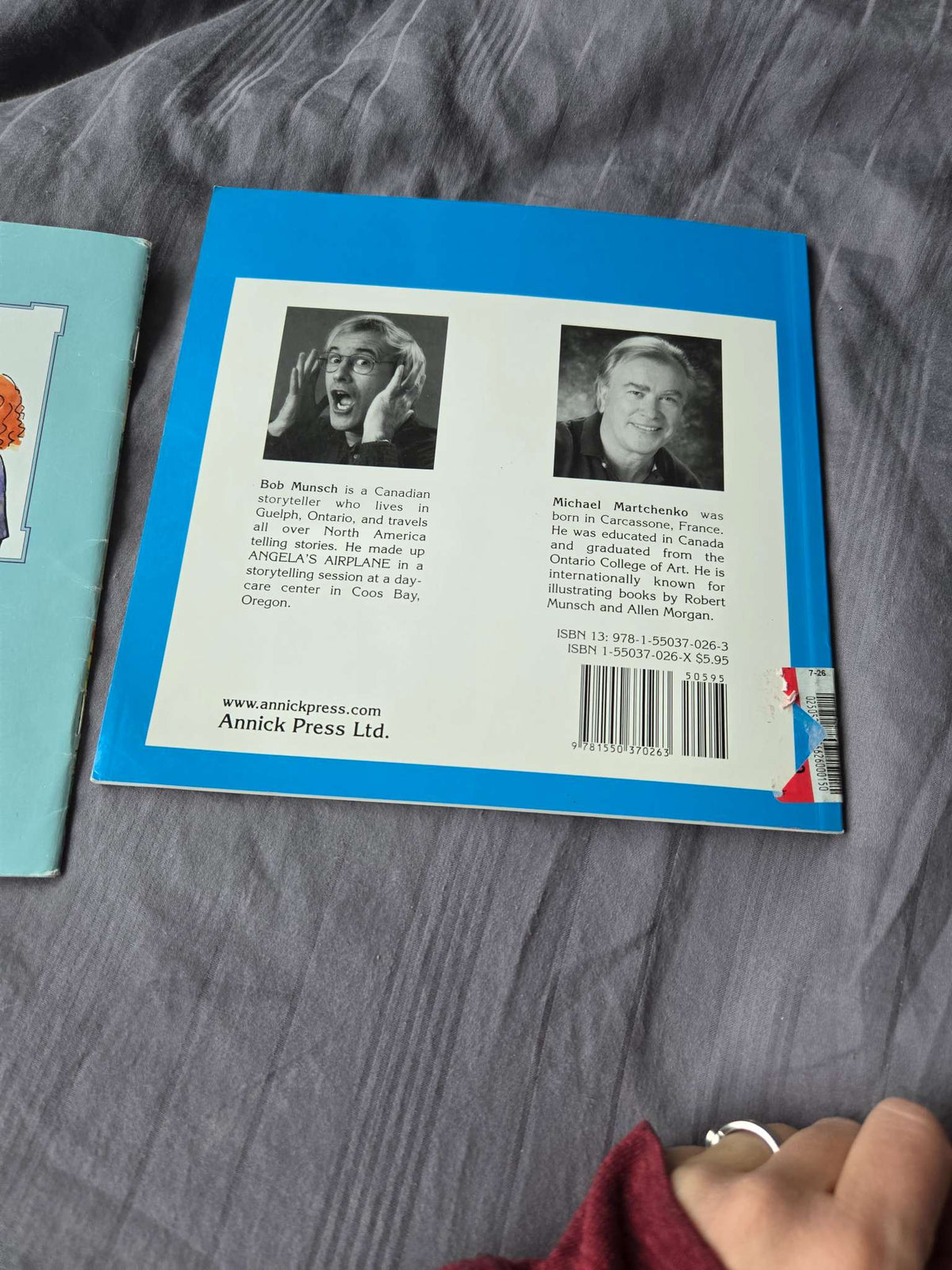 Scholastic books ( Angela's airplane and the night before first grade)