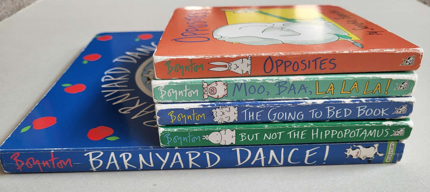 Set of 5 Sandra Boynton Board Books