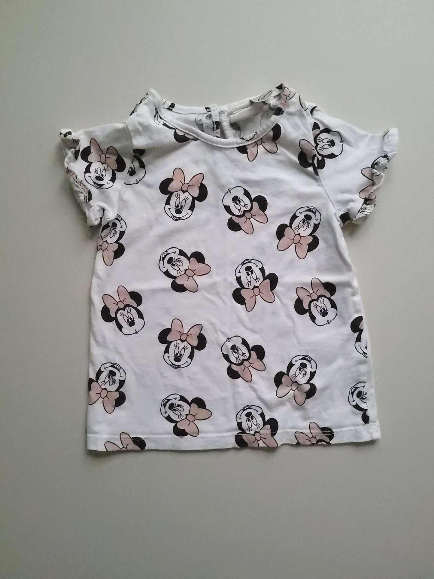 Minnie Mouse Shirt with Black Jeans Set, Kids 18 Month (12-18M)