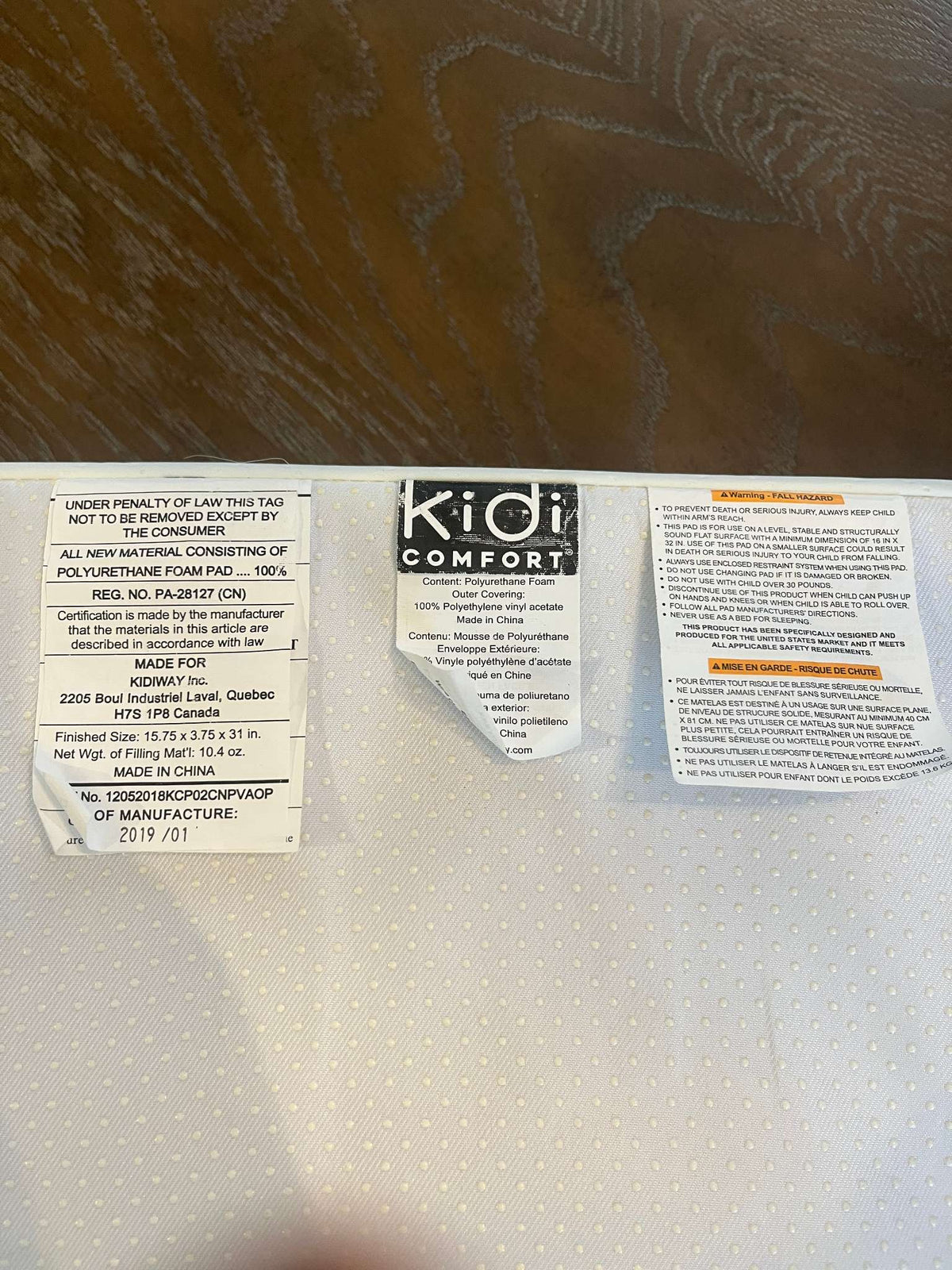 Diaper Change Pad