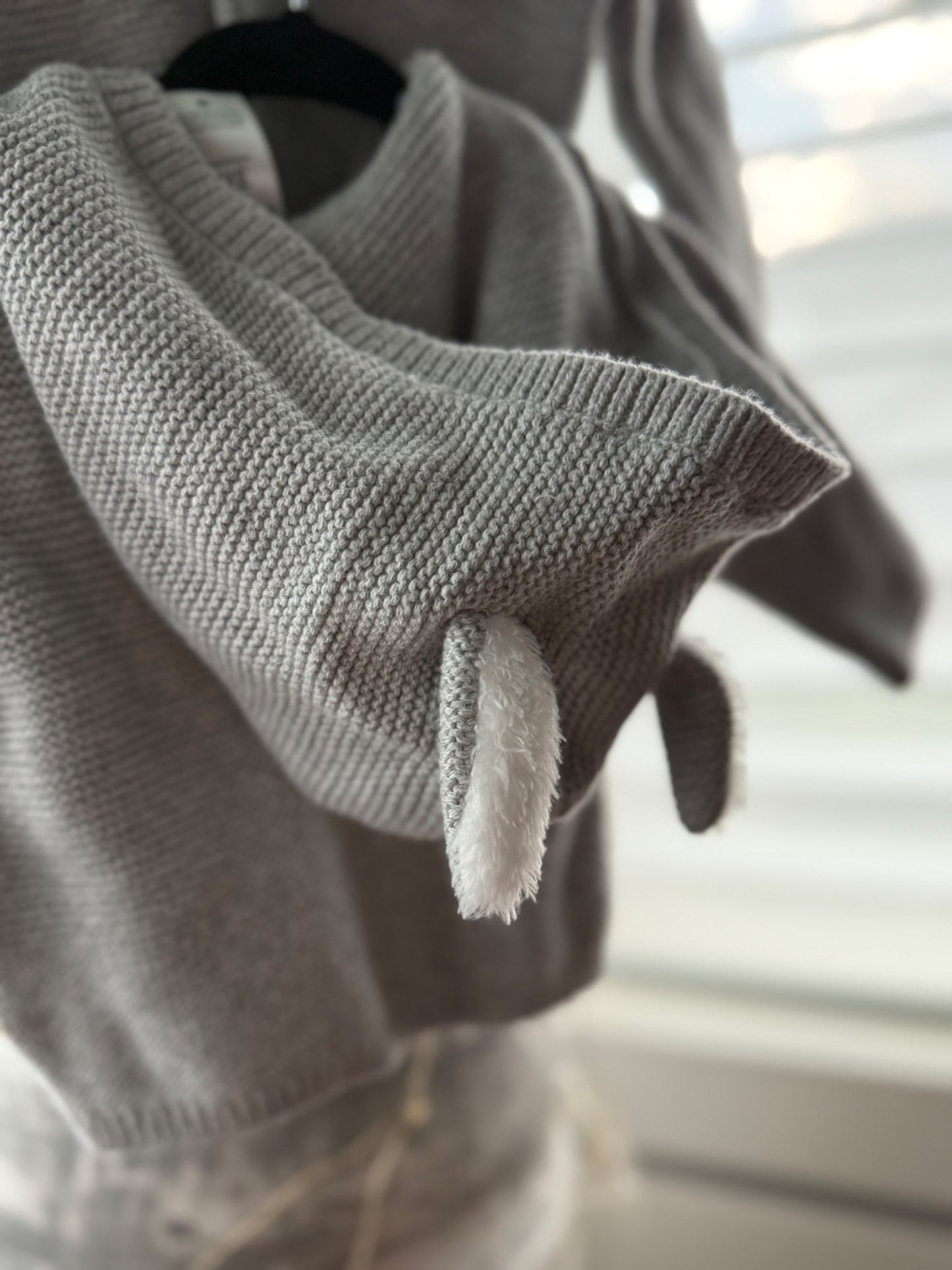 2 cute knit sweaters with hood (3 mos) , Kids 3 Month (0-3M)