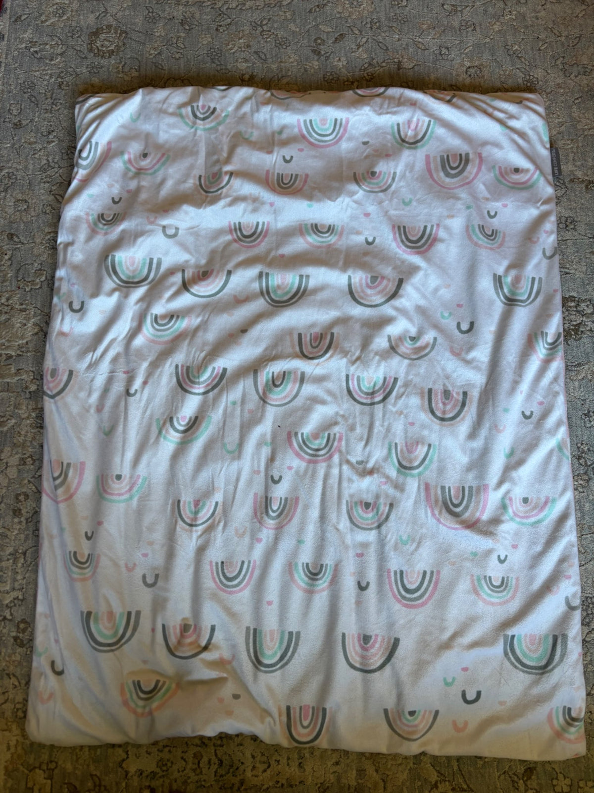 Children’s weighted blanket - rainbows and sunshine