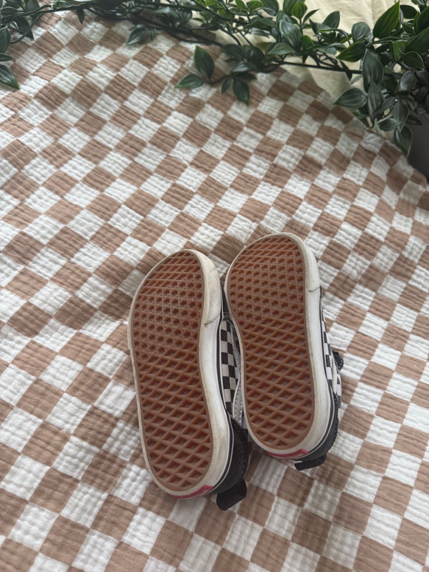 Baby Vans slipons , Shoes 7 (Walkers:12-24 mth)