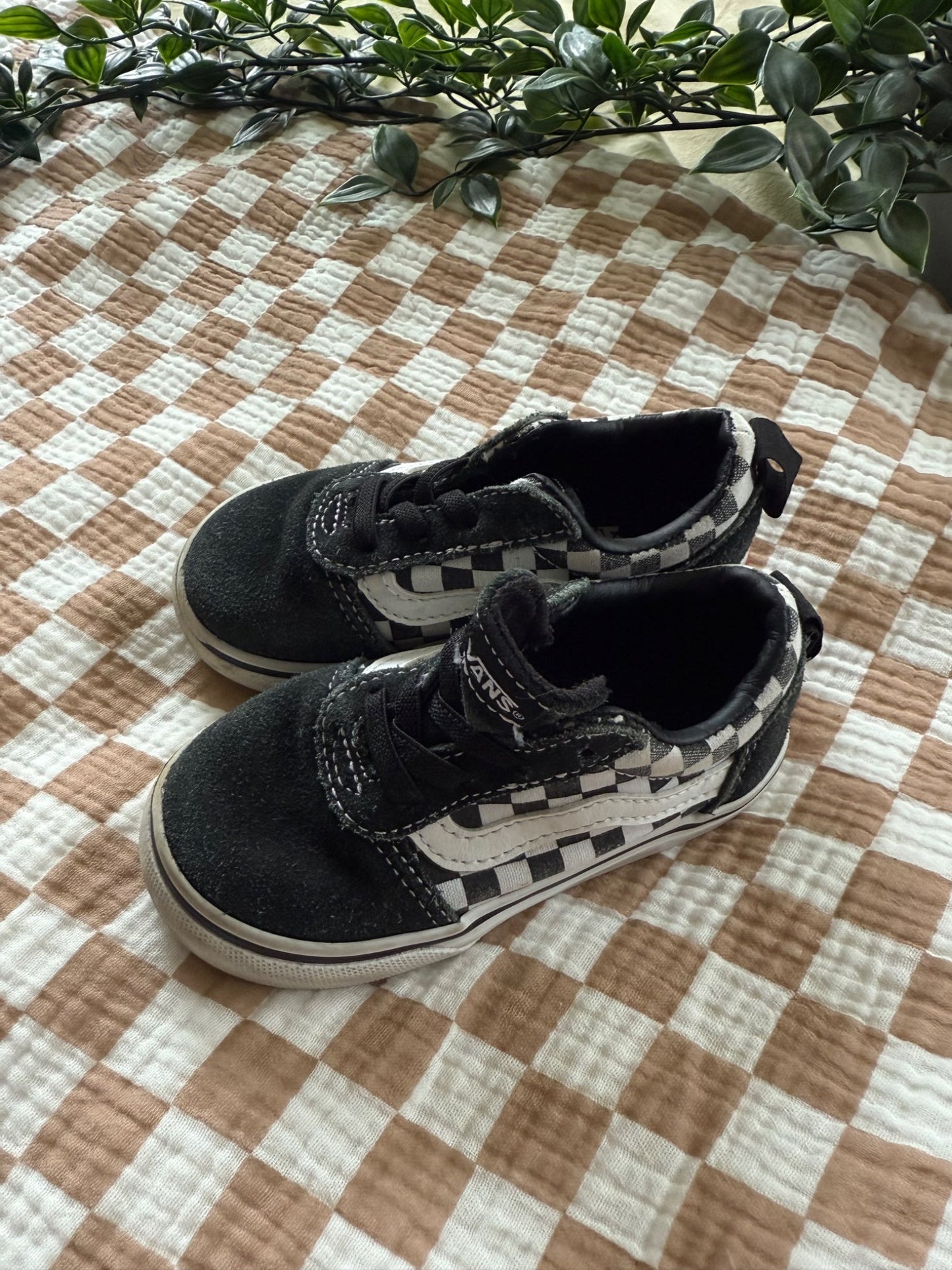 Baby Vans slipons , Shoes 7 (Walkers:12-24 mth)