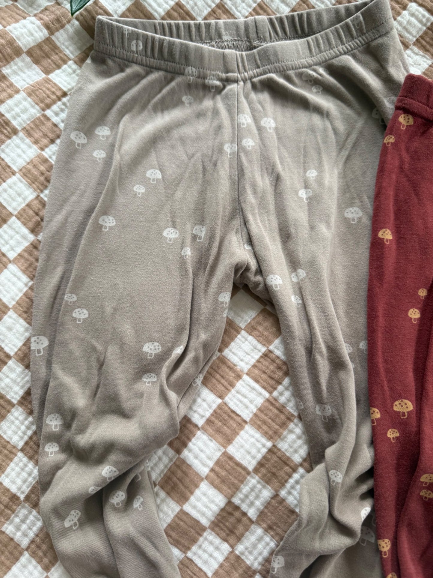 Mushroom leggings bundle, Kids 3T