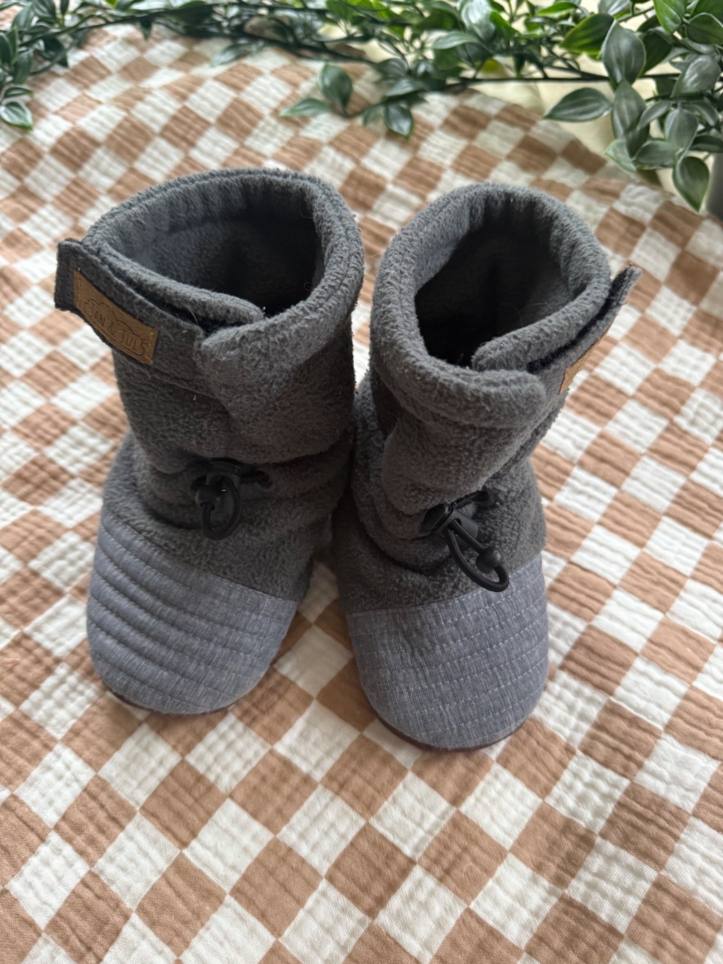 Jan & Jul booties, Shoes 6 (Walkers:12-24 mth)