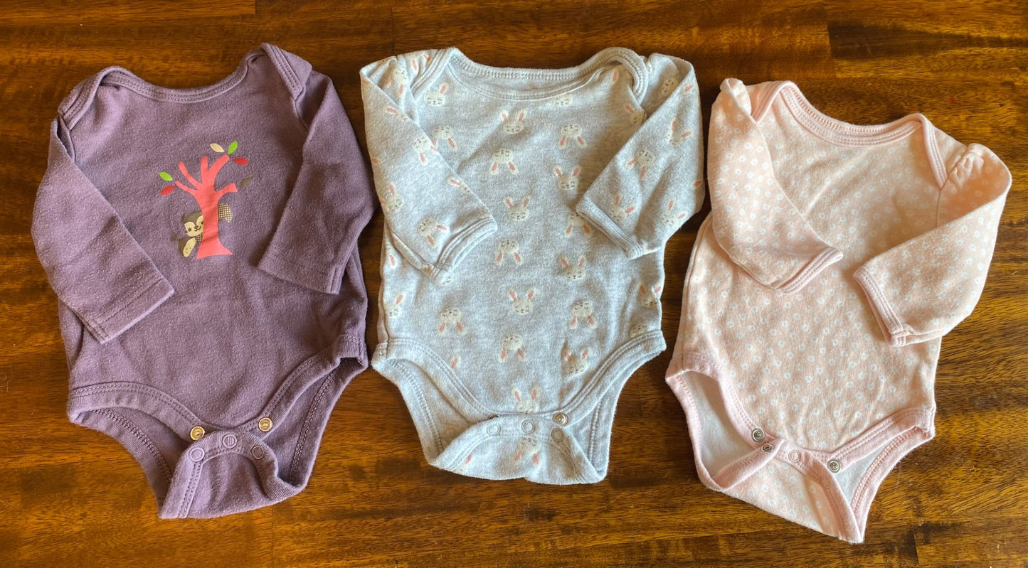 0-3mth baby onesie bundle , Kids 3 Month (0-3M)