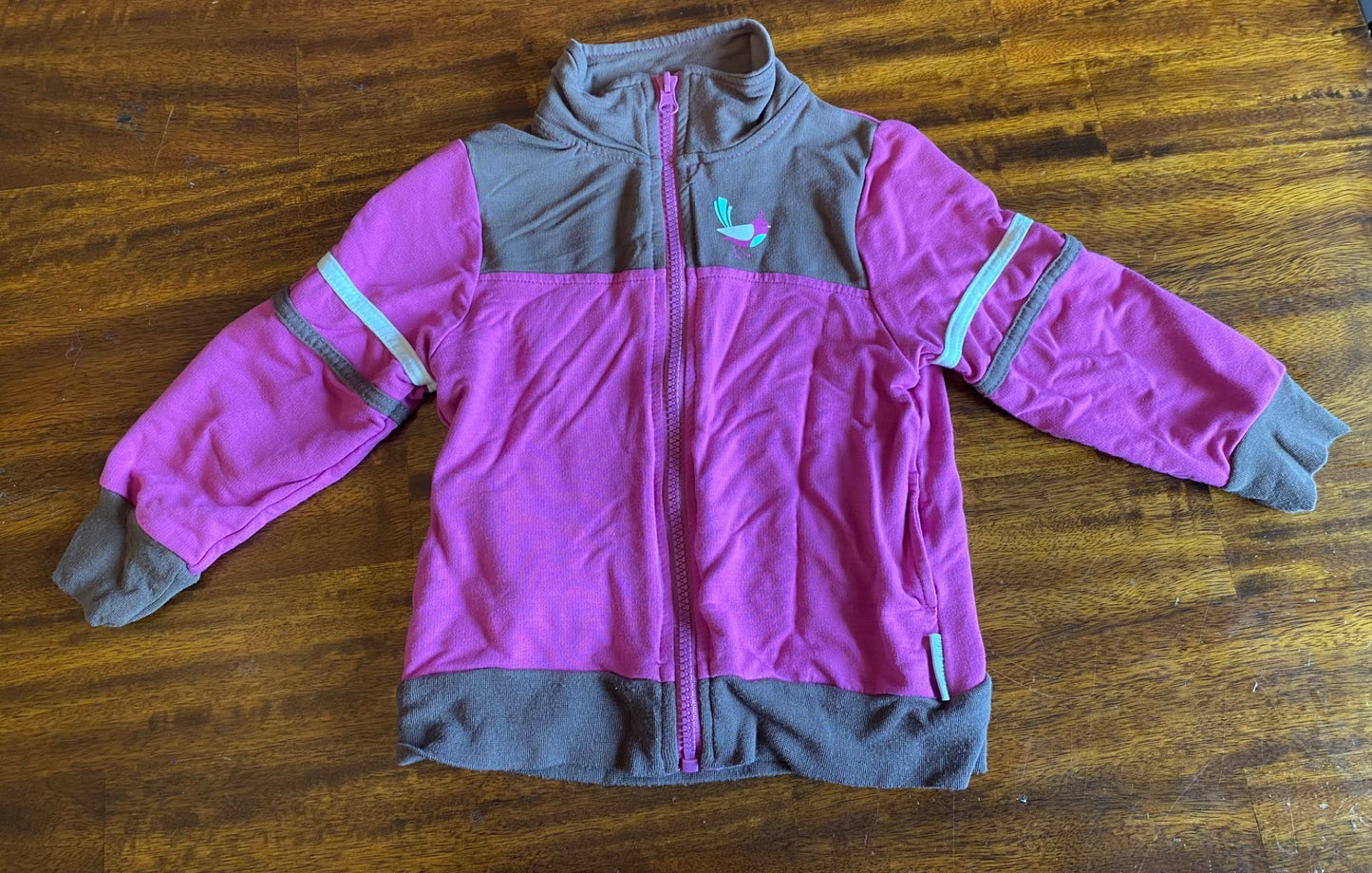 3T-4T silk berry zip up , Kids 4/4T