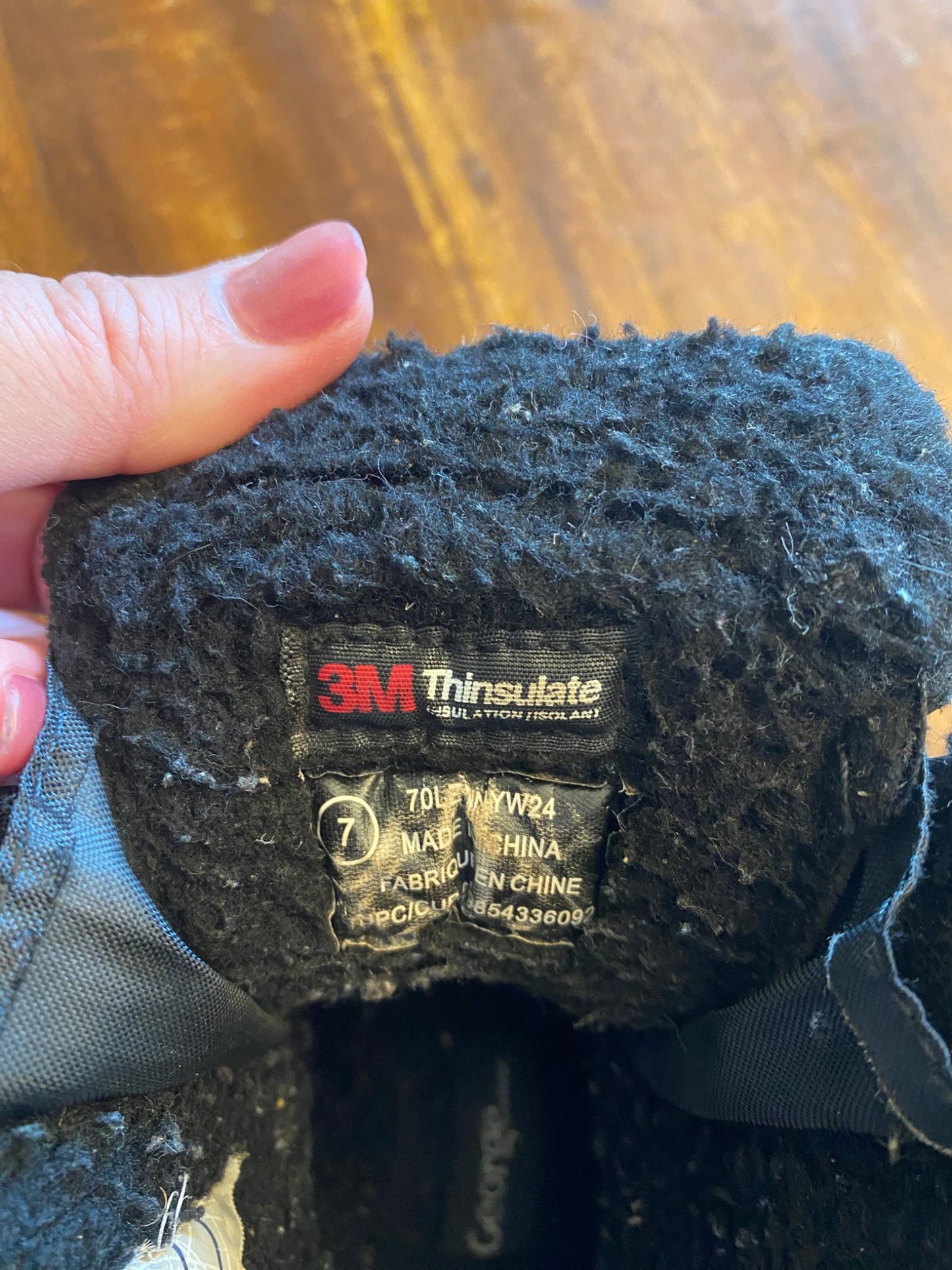 7 Thinsulate winter boots , Shoes 7 (Walkers:12-24 mth)