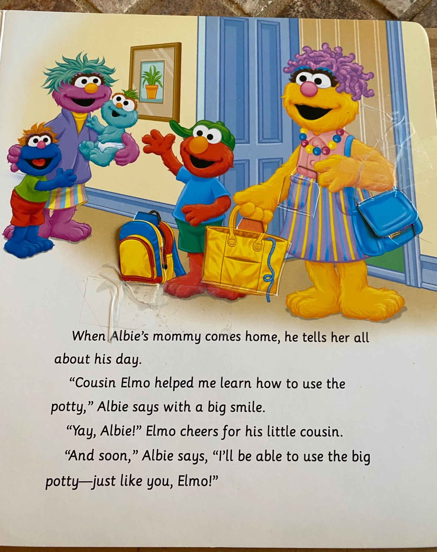 Sesame Street Potty Training Books