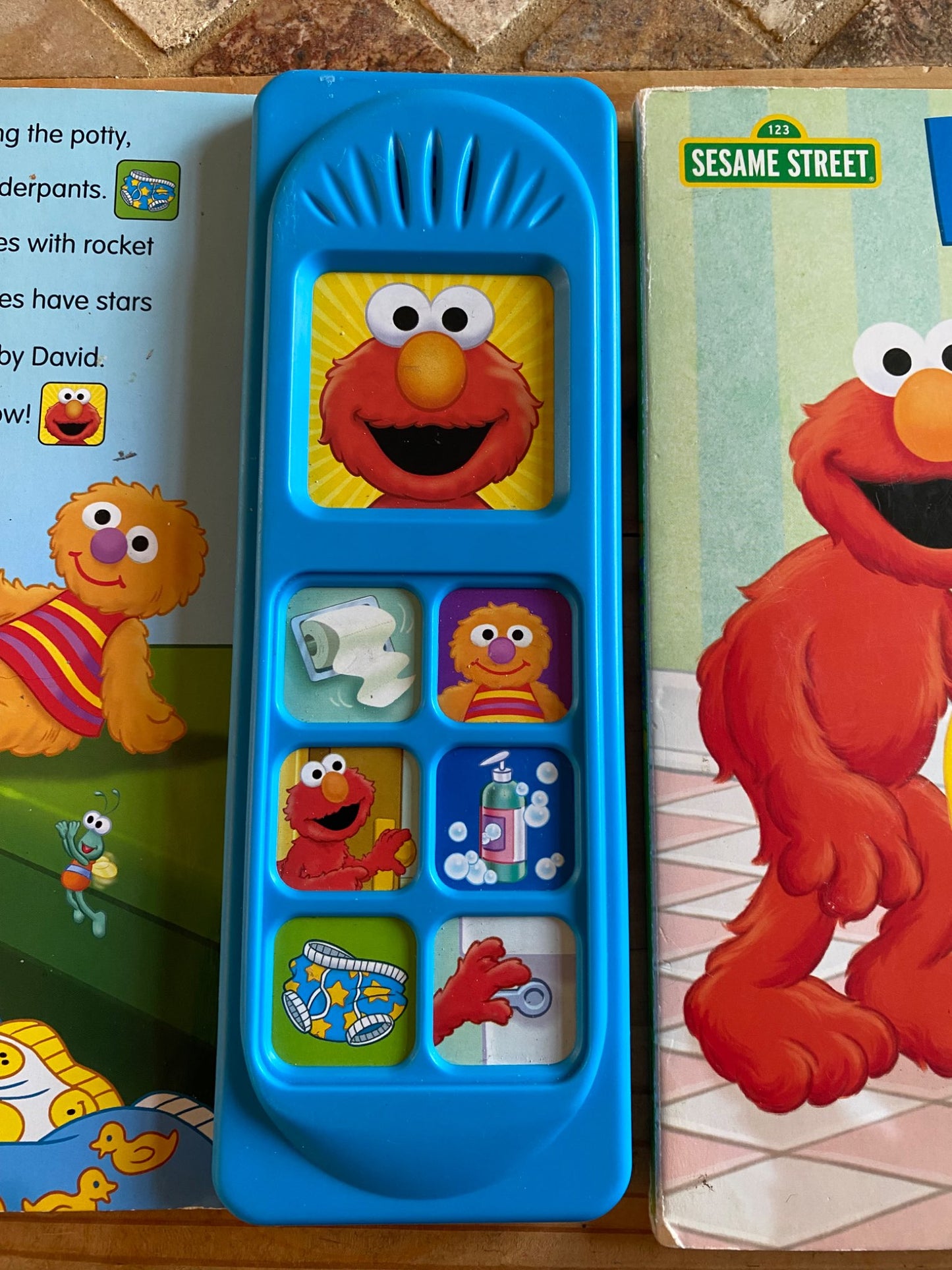 Sesame Street Potty Training Books