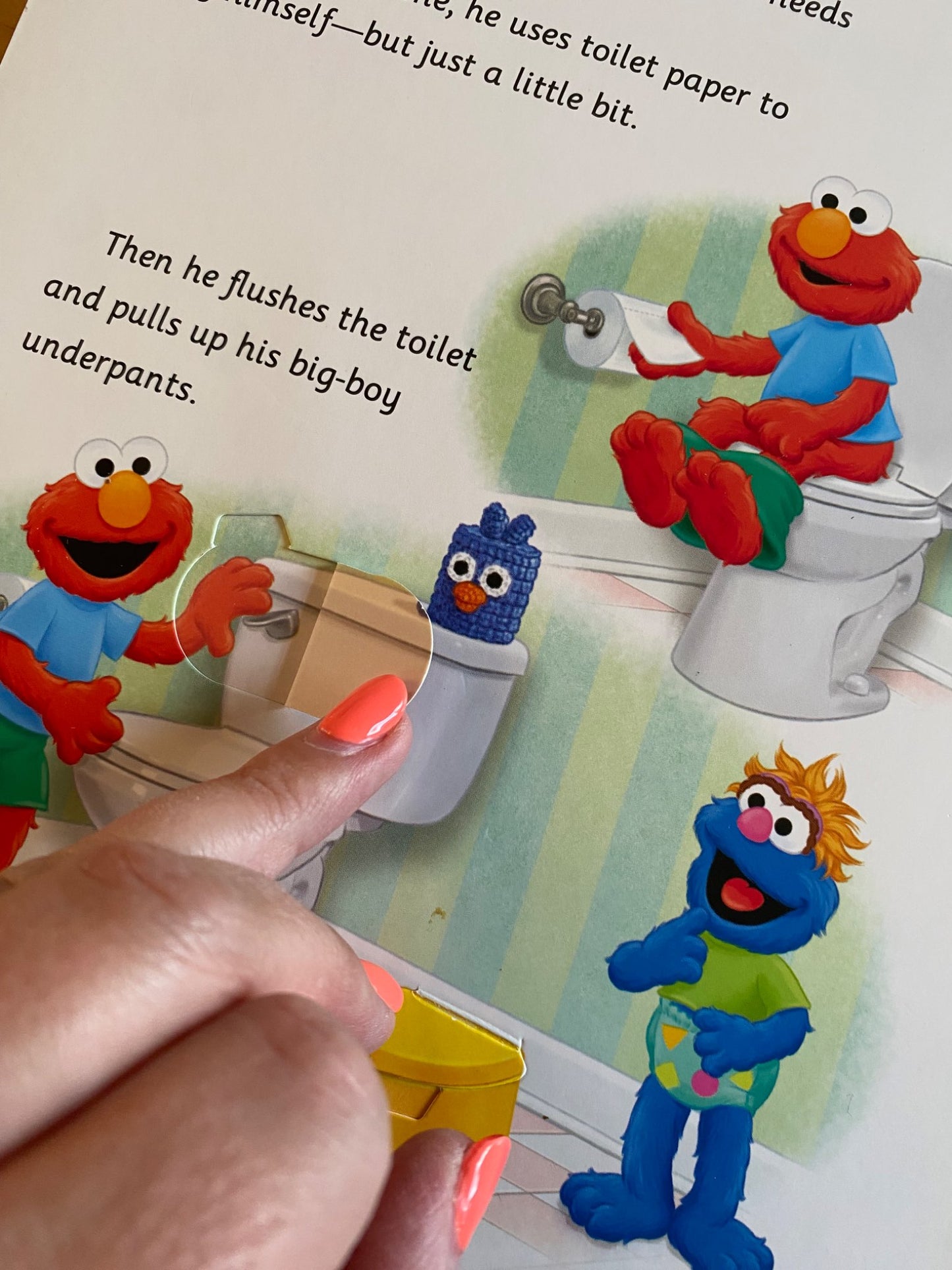 Sesame Street Potty Training Books