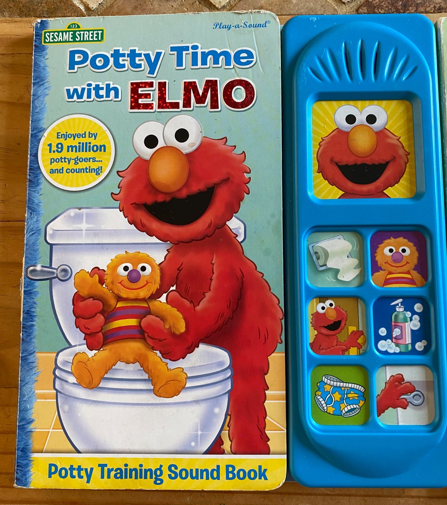Sesame Street Potty Training Books