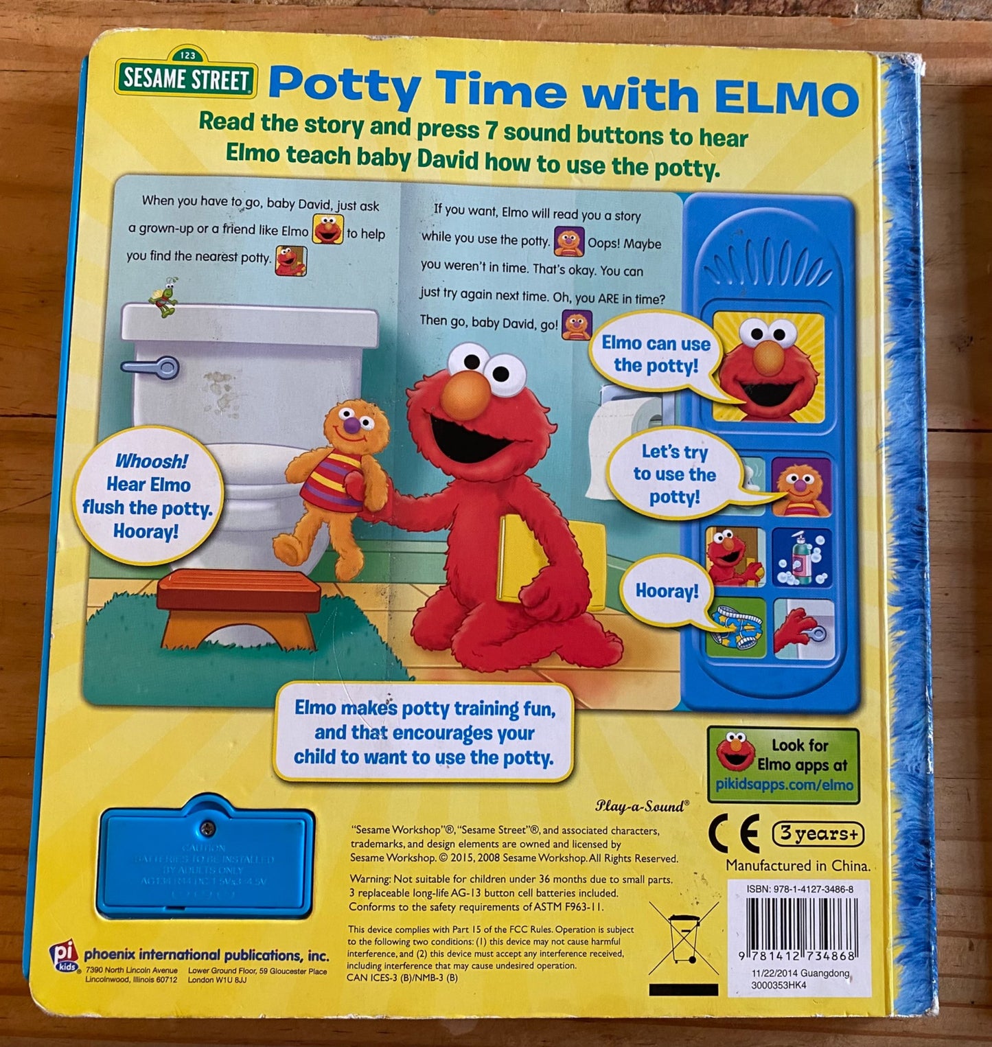 Sesame Street Potty Training Books