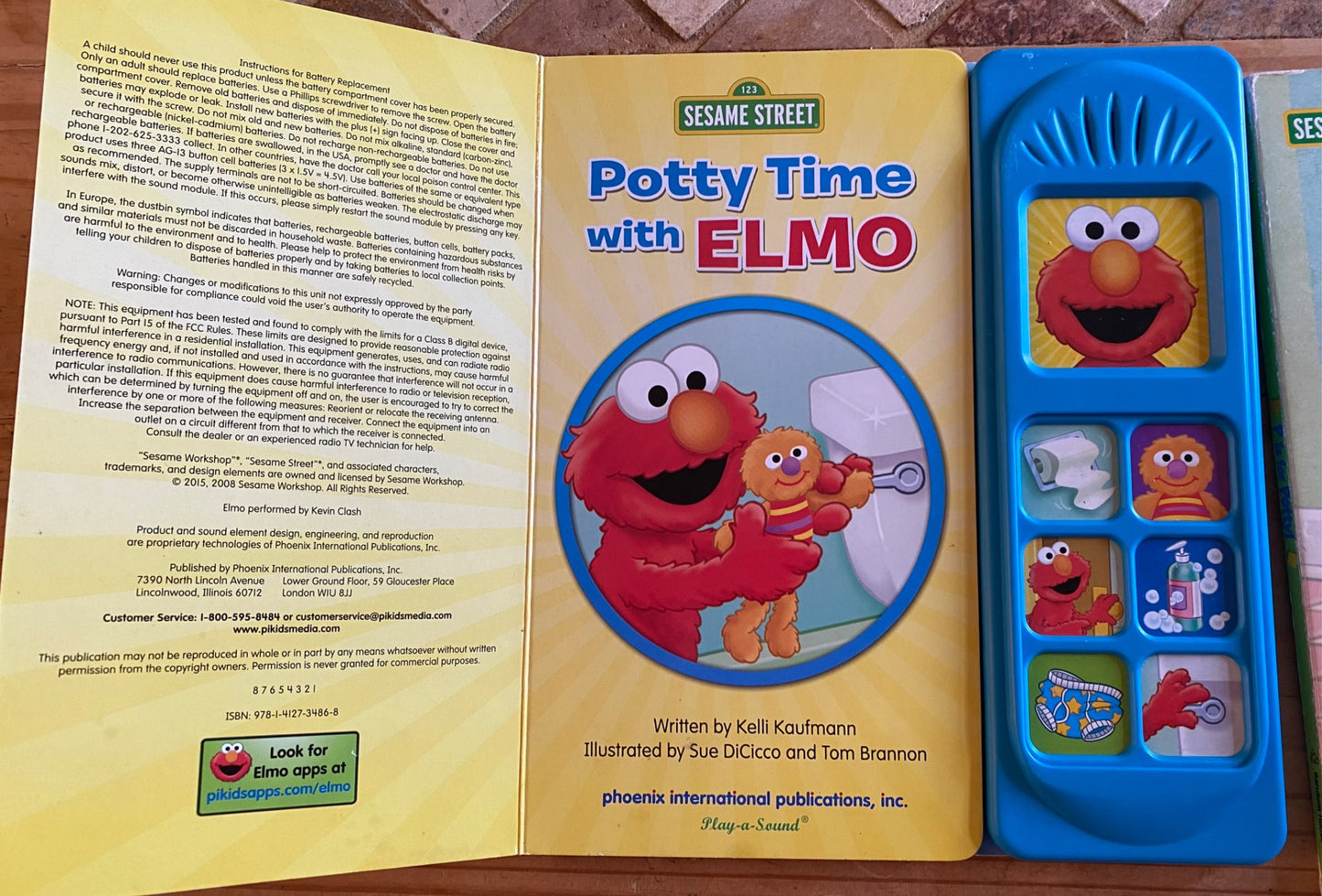 Sesame Street Potty Training Books