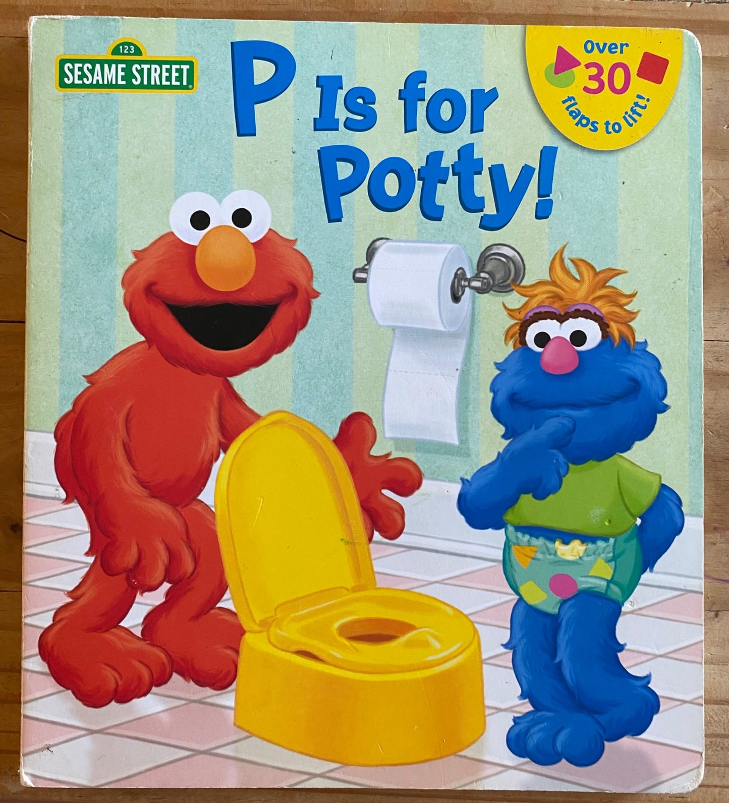 Sesame Street Potty Training Books