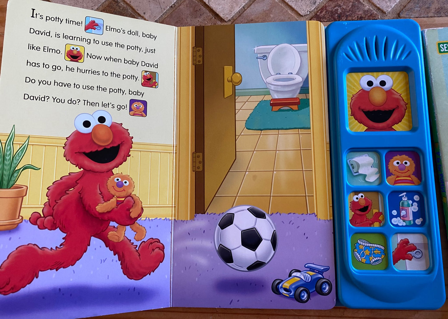 Sesame Street Potty Training Books