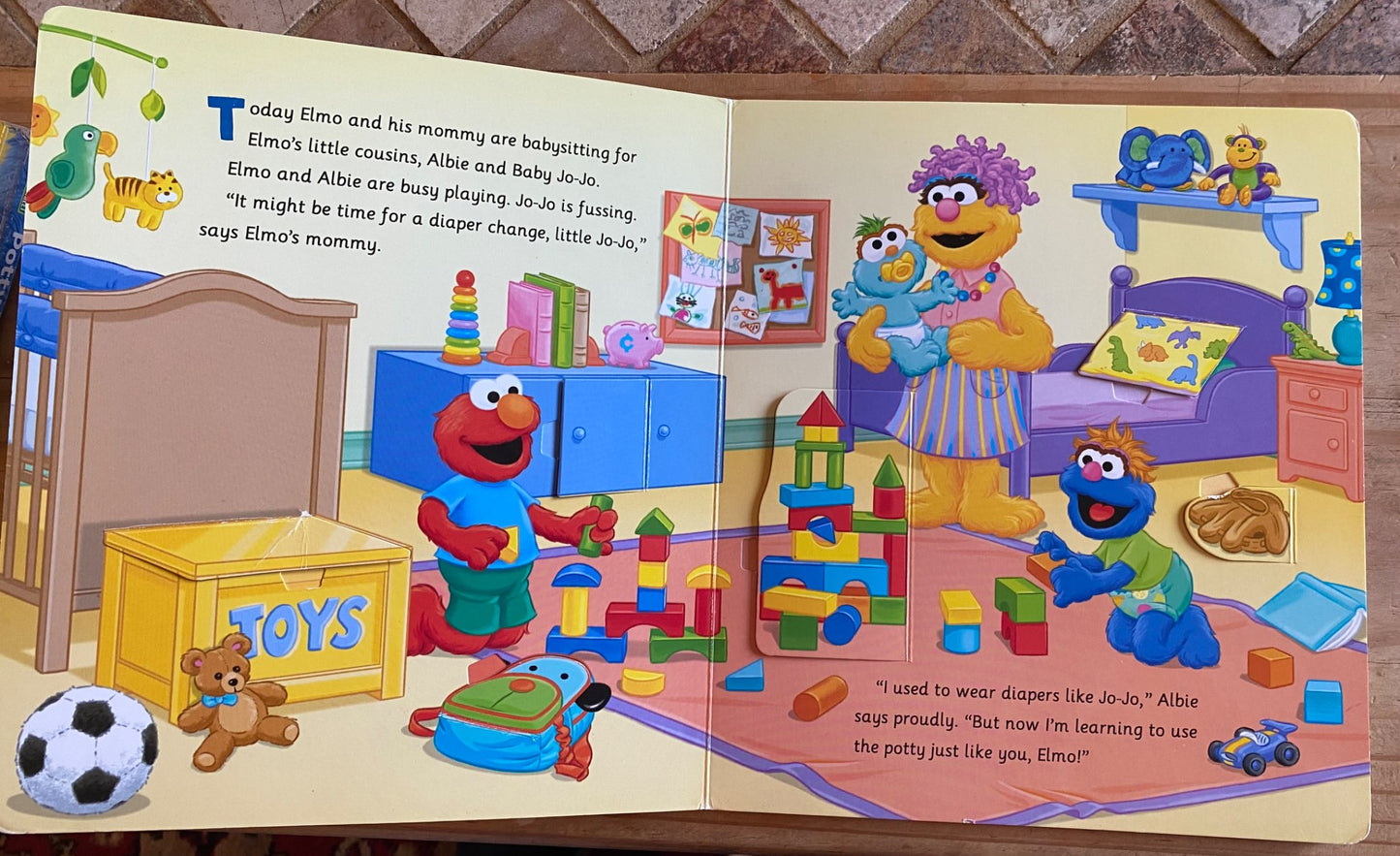 Sesame Street Potty Training Books