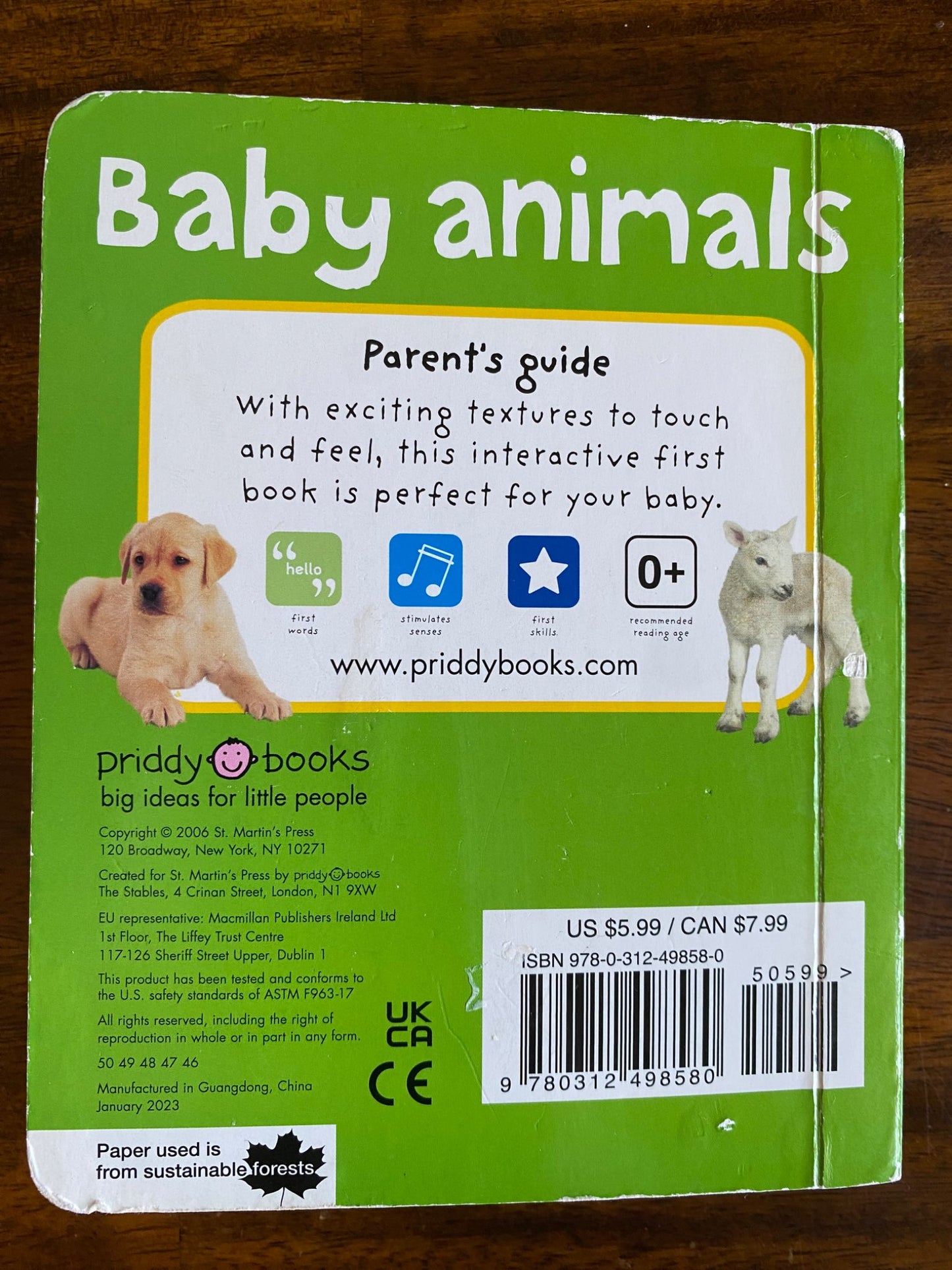 Book bundle Touch & Feel Animals