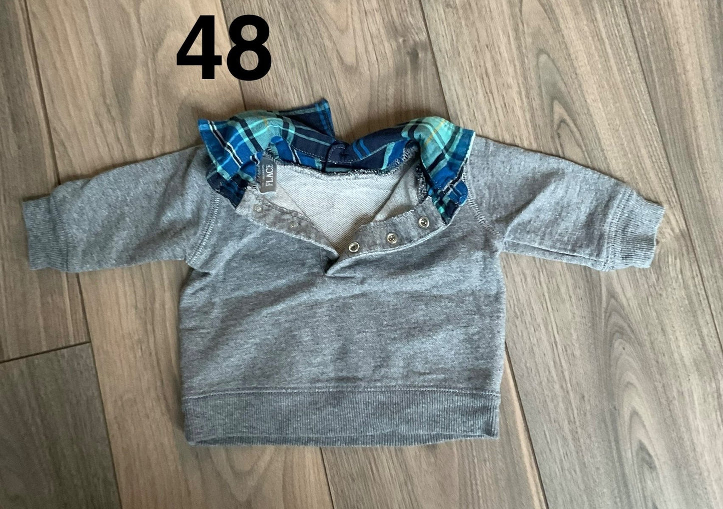Baby Boy Suspenders and. Bow Tie Sweatshirt 0-3 Months, Kids 3 Month (0-3M)