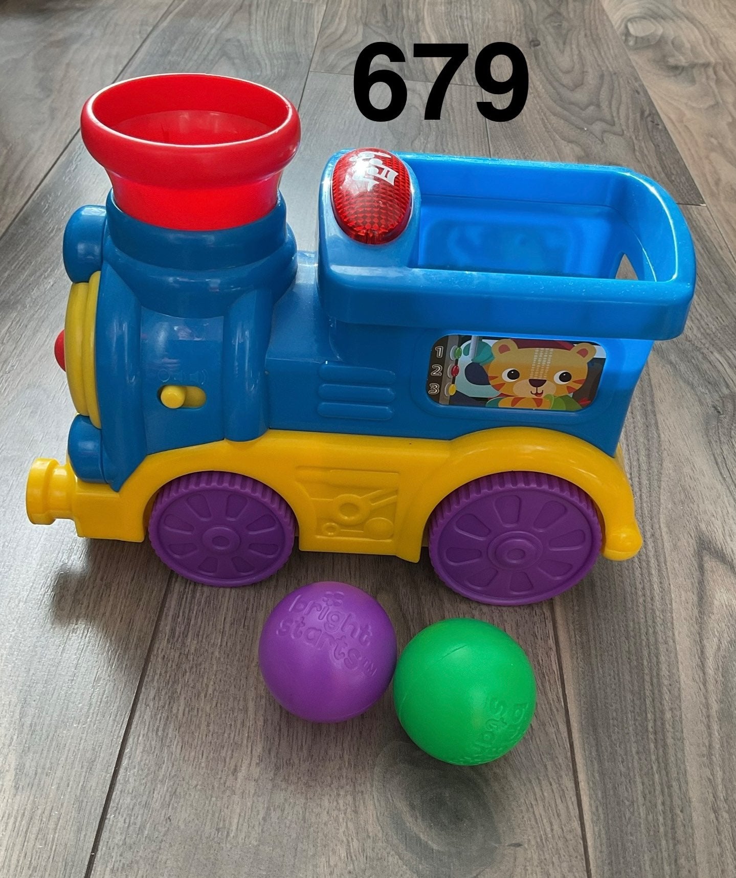 Bright Starts Roll and Pop Train