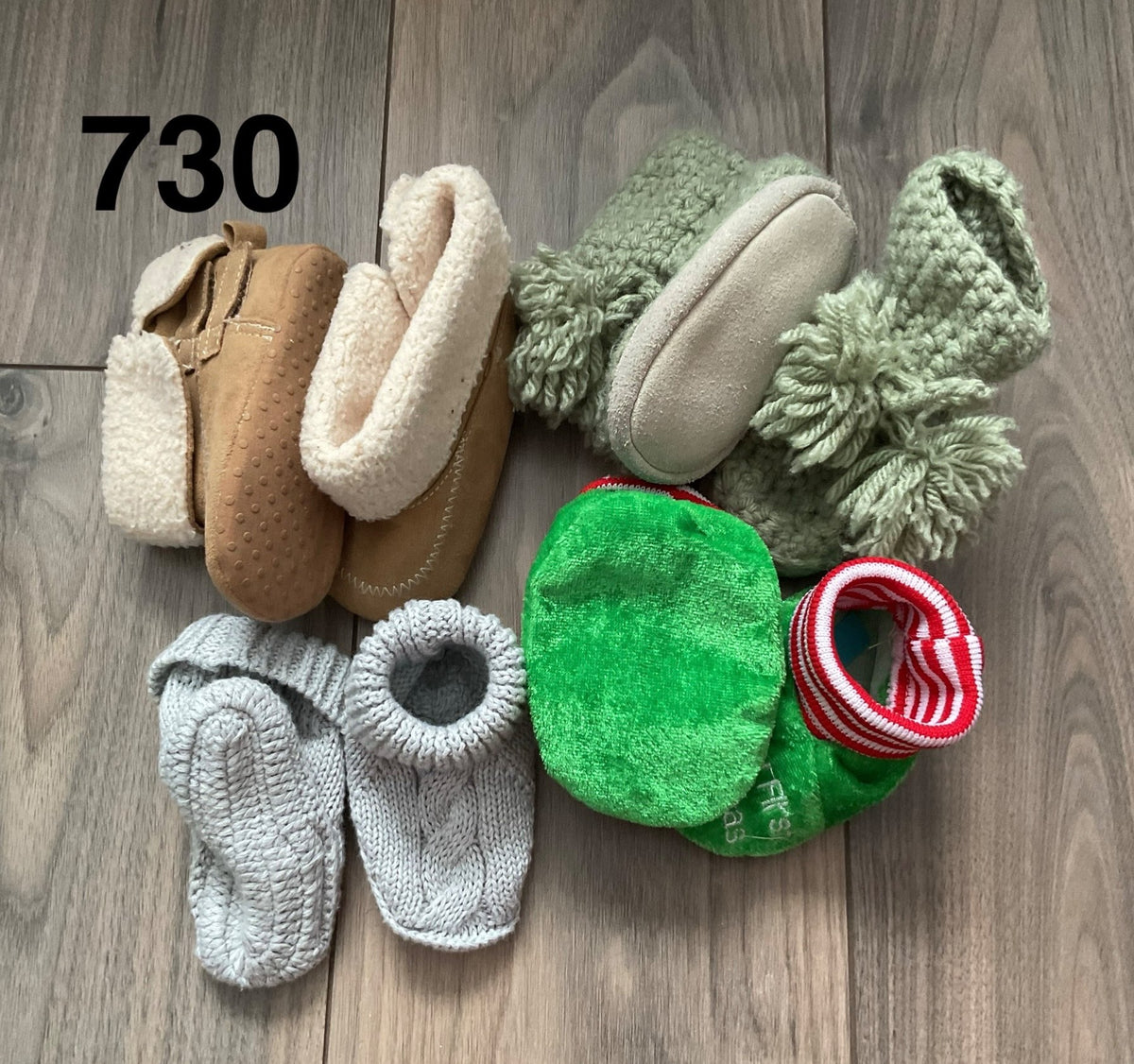 Baby Slippers and Booties, Shoes 2 (Baby: 0-12 mth)