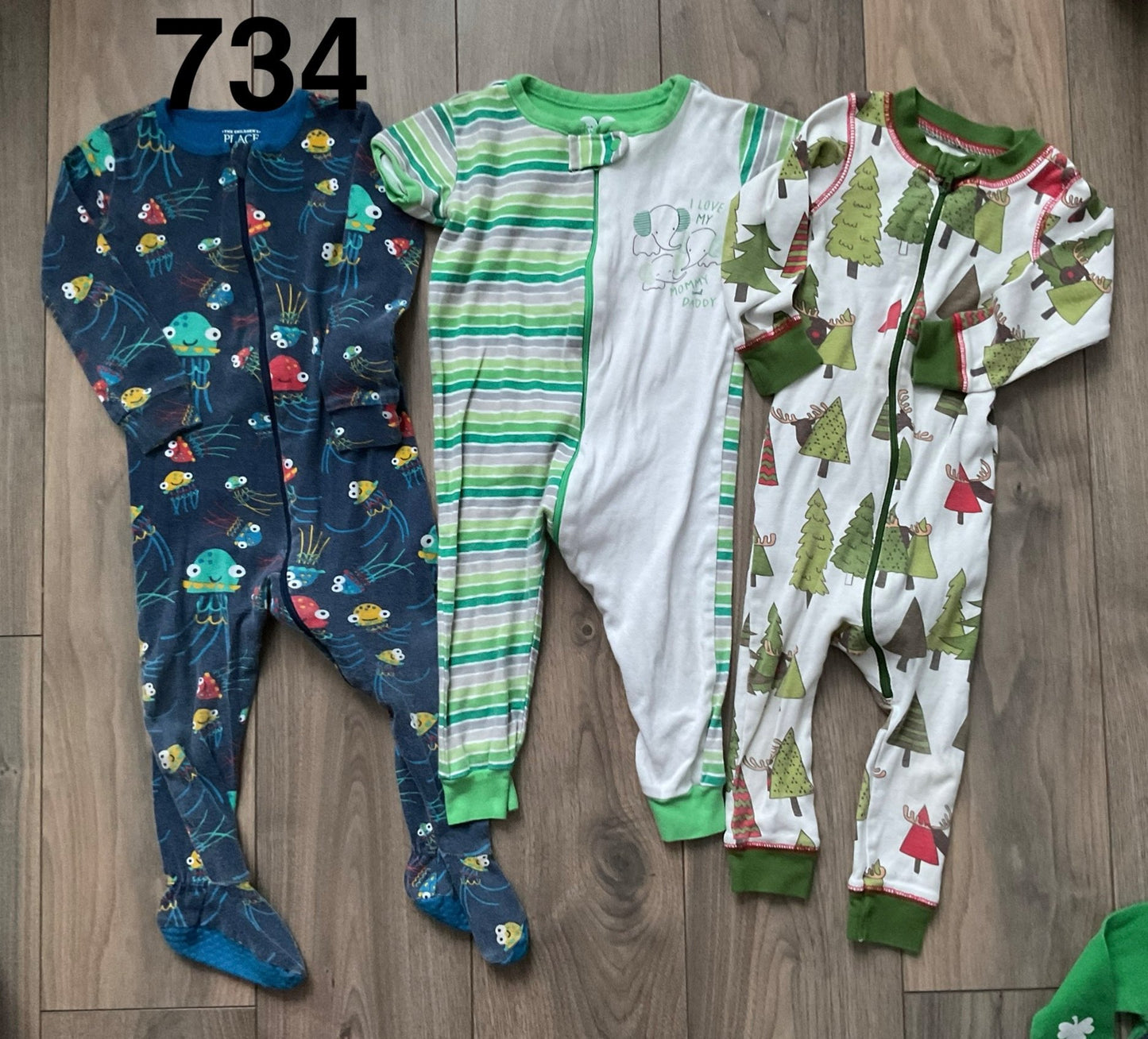 12-18 Month Bundle Sleepers Shorts Pants, Kids 18 Month (12-18M)