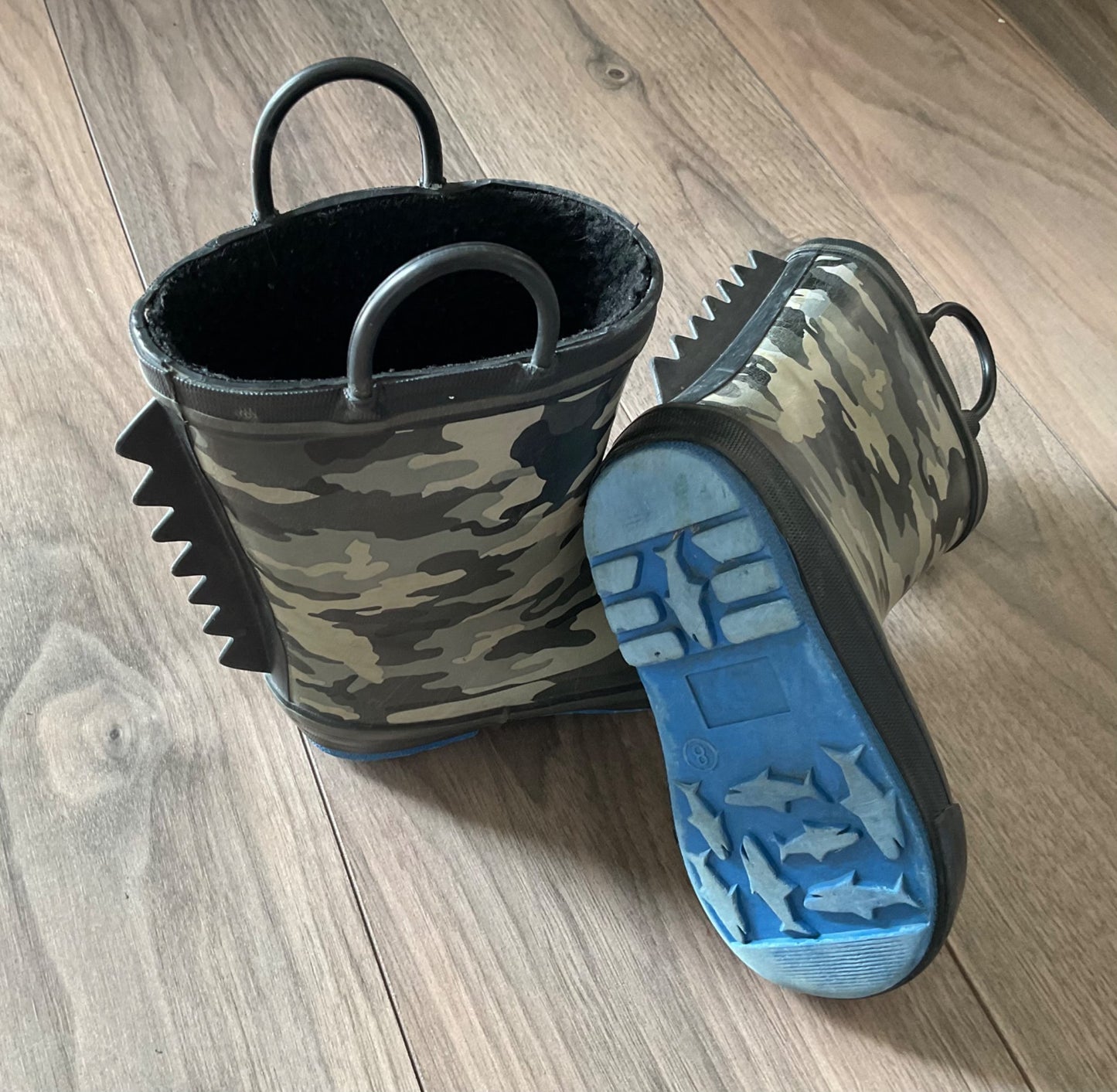 Toddler Boy Rain Boots Size 8, Shoes 8 (Toddler:2-4yr)