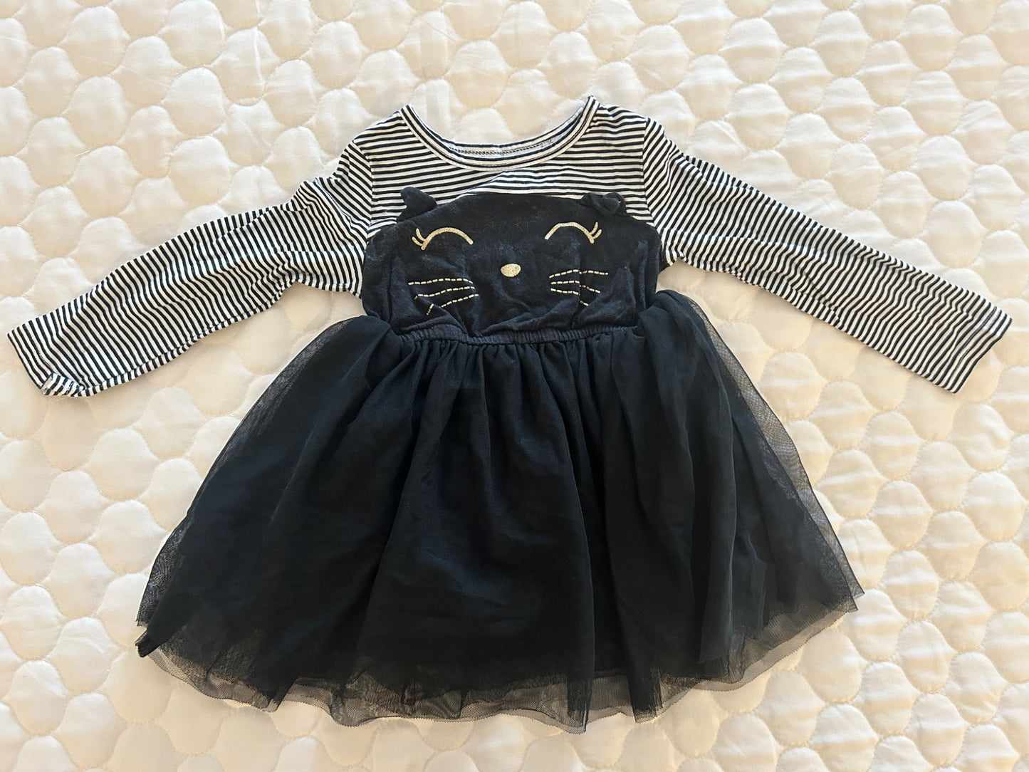EUC Toddler (2T) Cat Halloween Dress, Kids 2T
