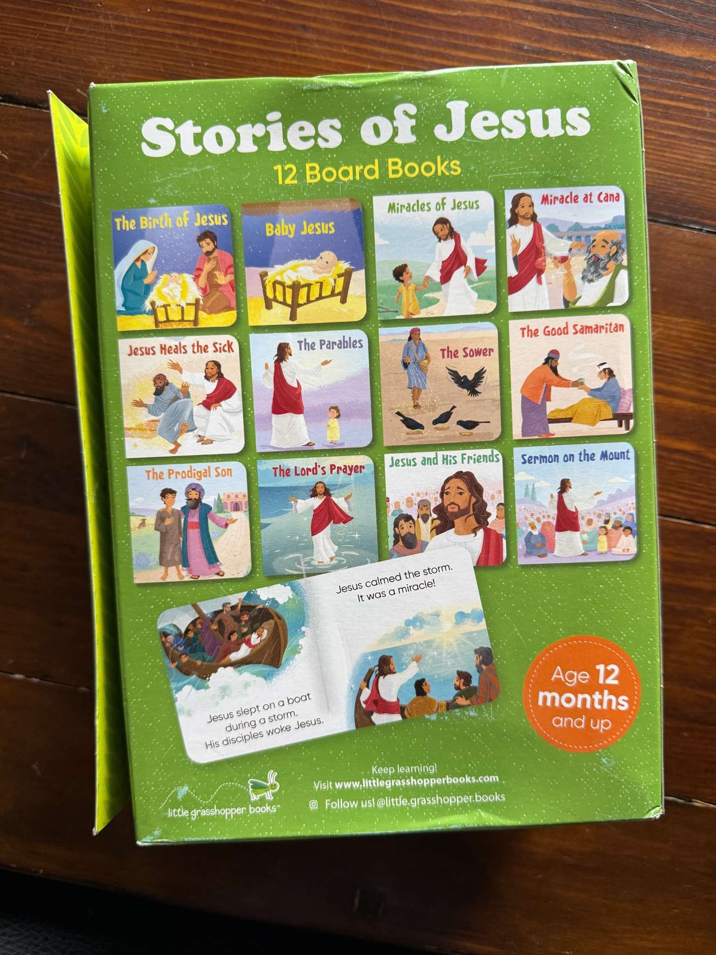 My Little Library: Stories of Jesus (12 board books)