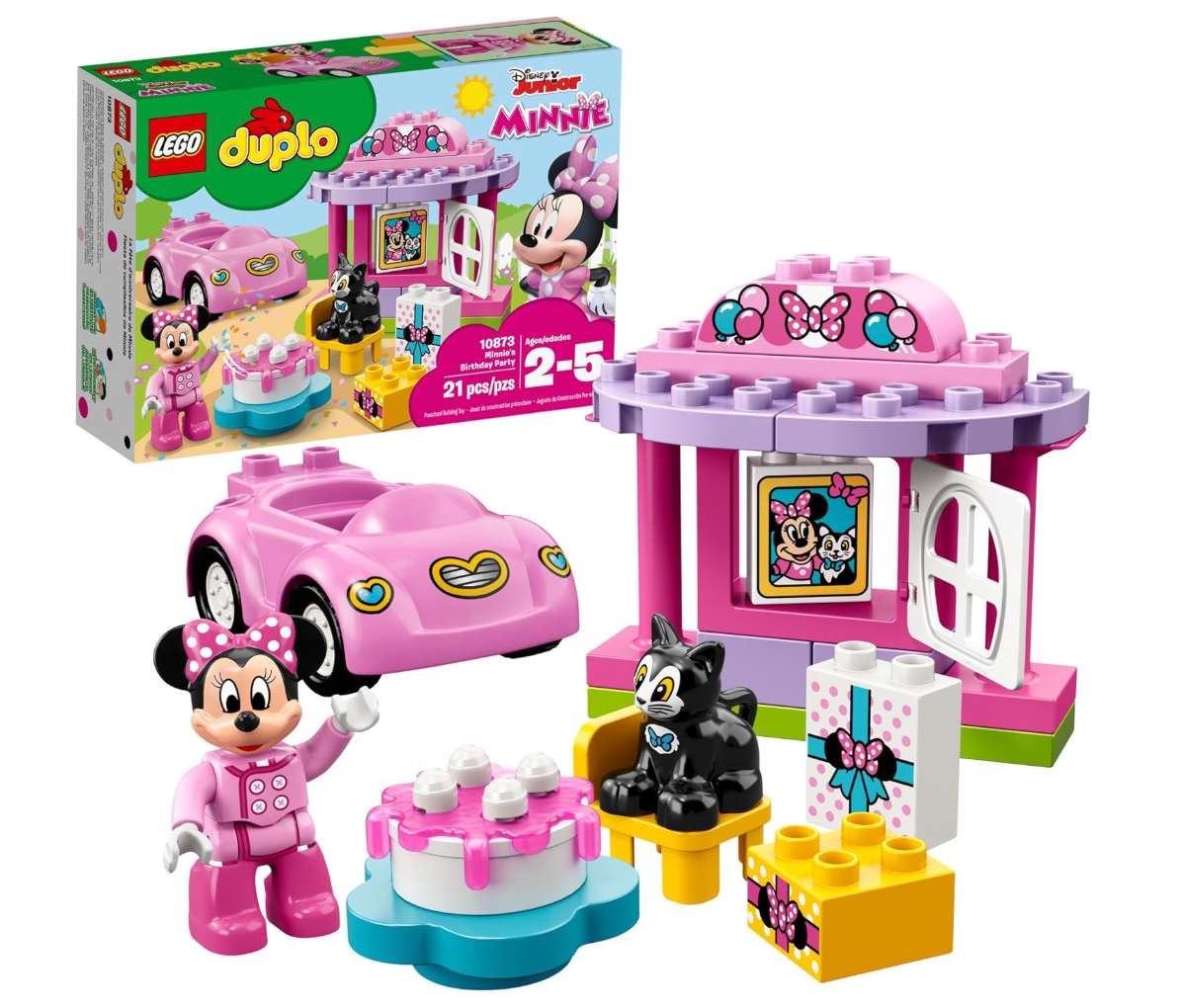 My First Minnie Build + Minnie's Birthday Party Duplo sets