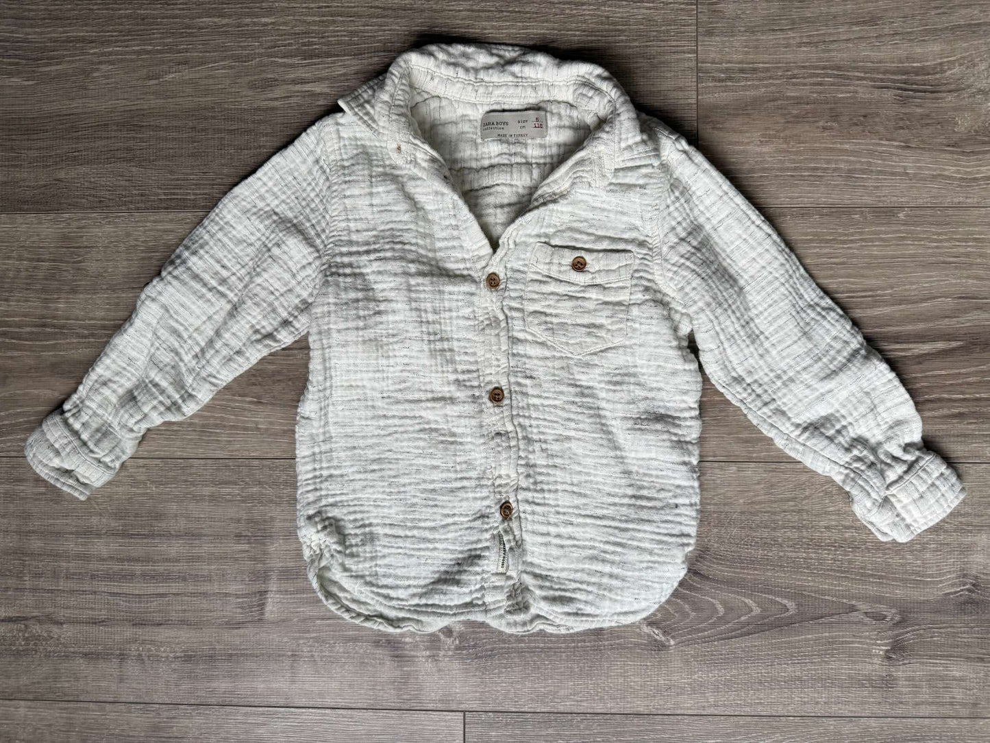 Zara Boys 5T Button-Up , Kids 5/5T (extra small)
