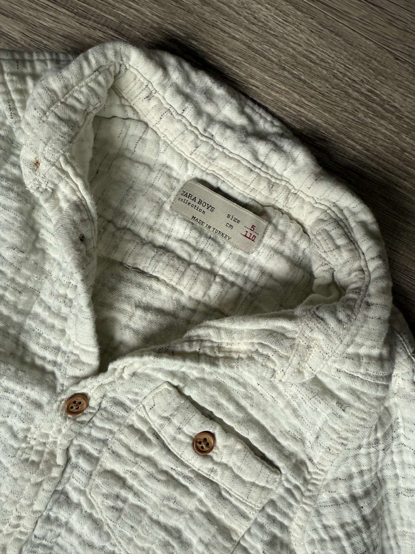 Zara Boys 5T Button-Up , Kids 5/5T (extra small)