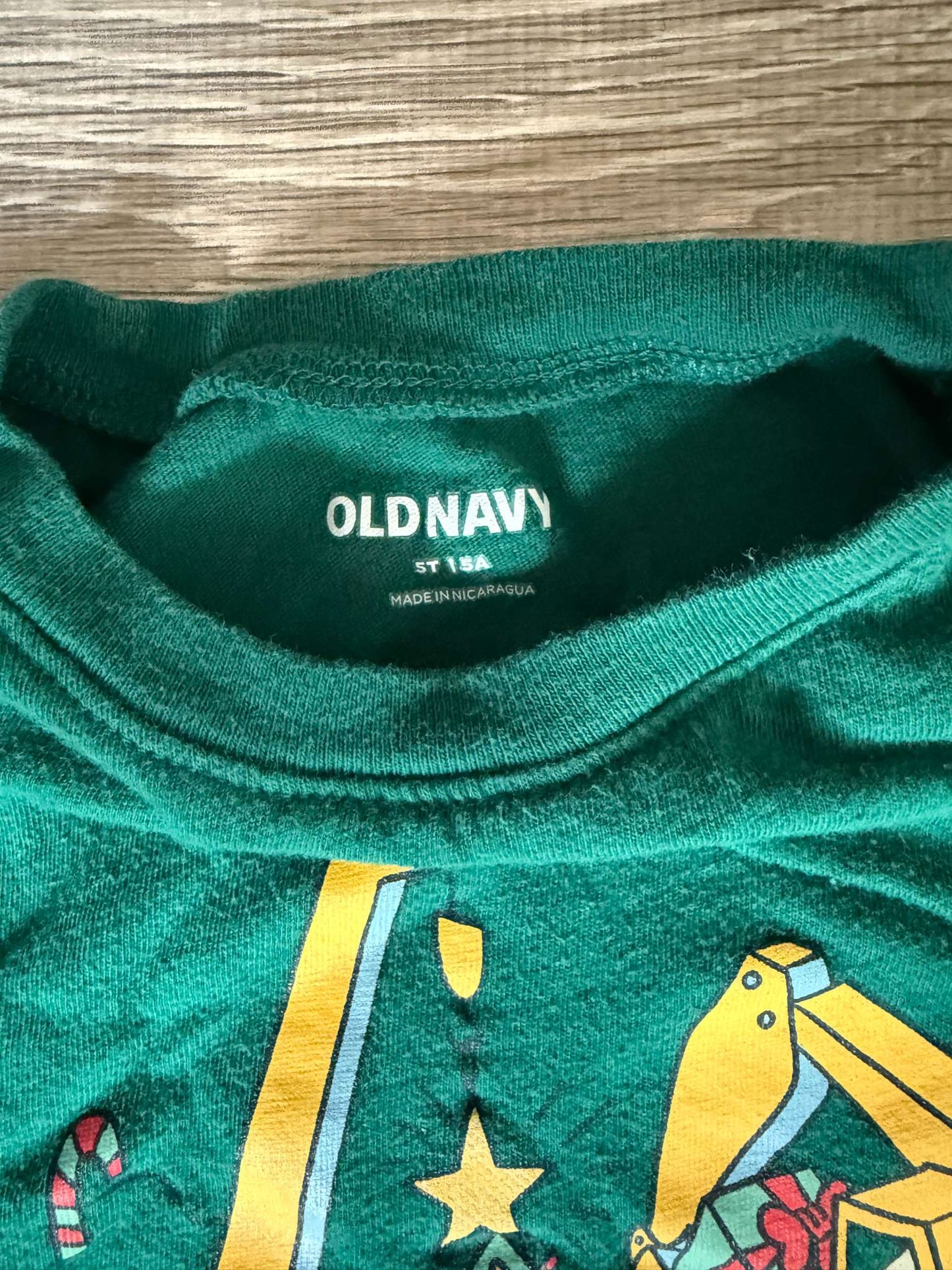 5T Holiday Construction shirt (Old Navy), Kids 5/5T (extra small)