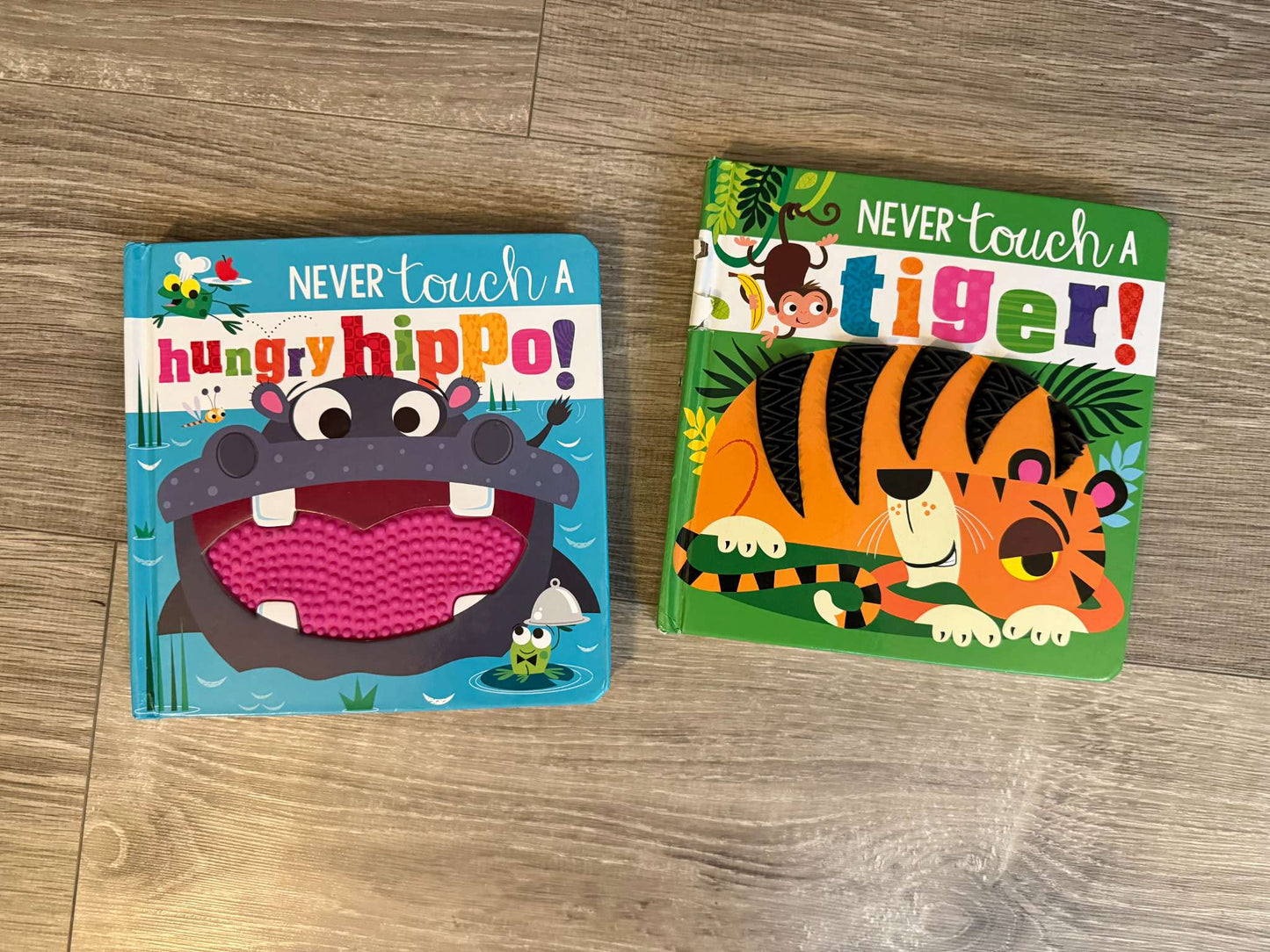 Never Touch A... books