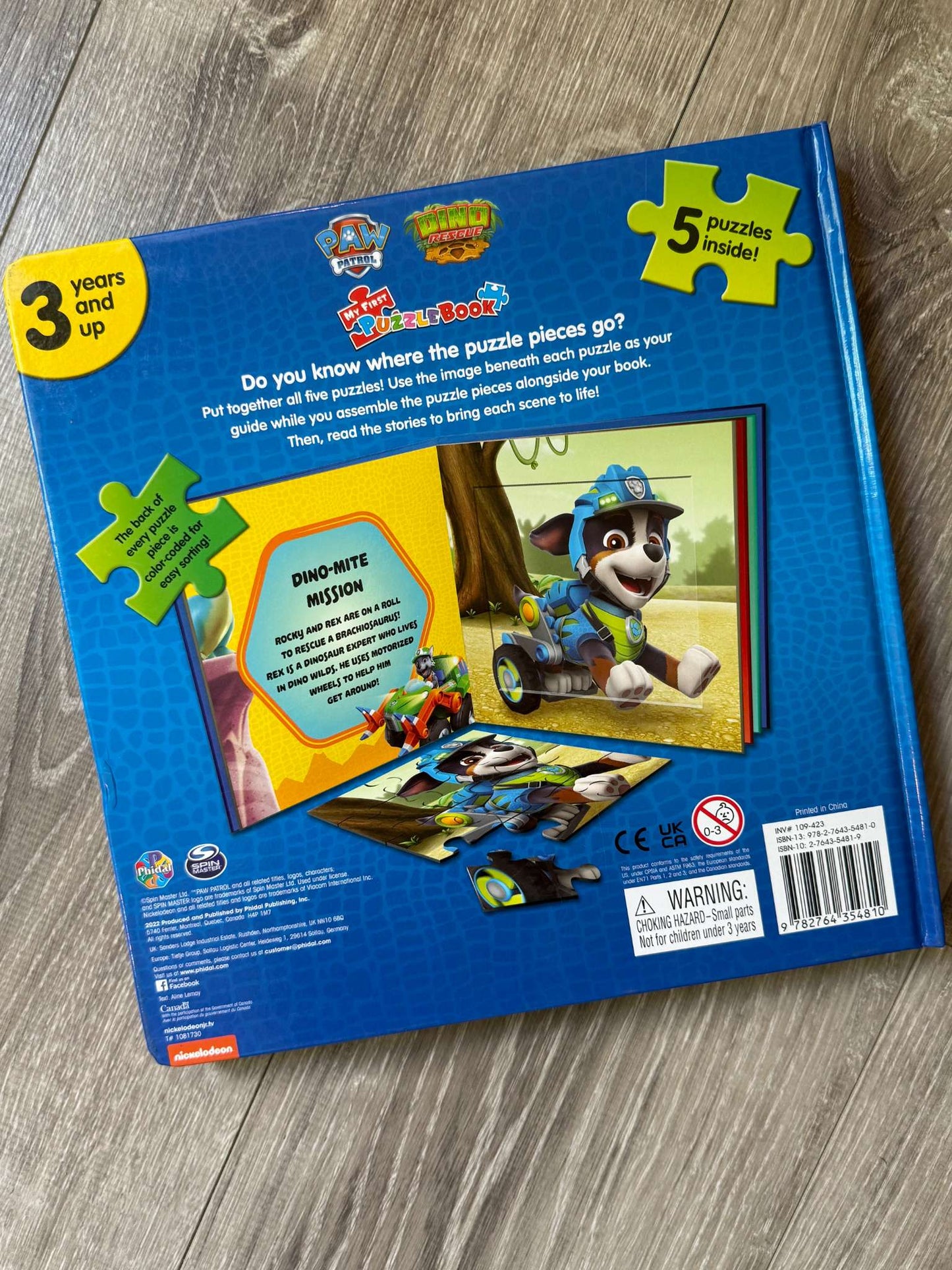 Paw Patrol Puzzle Book