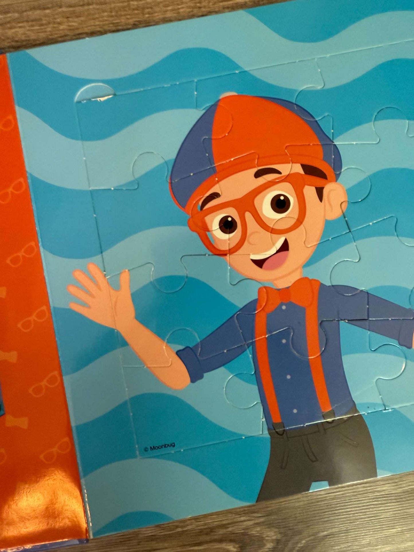 Blippi Puzzle Book