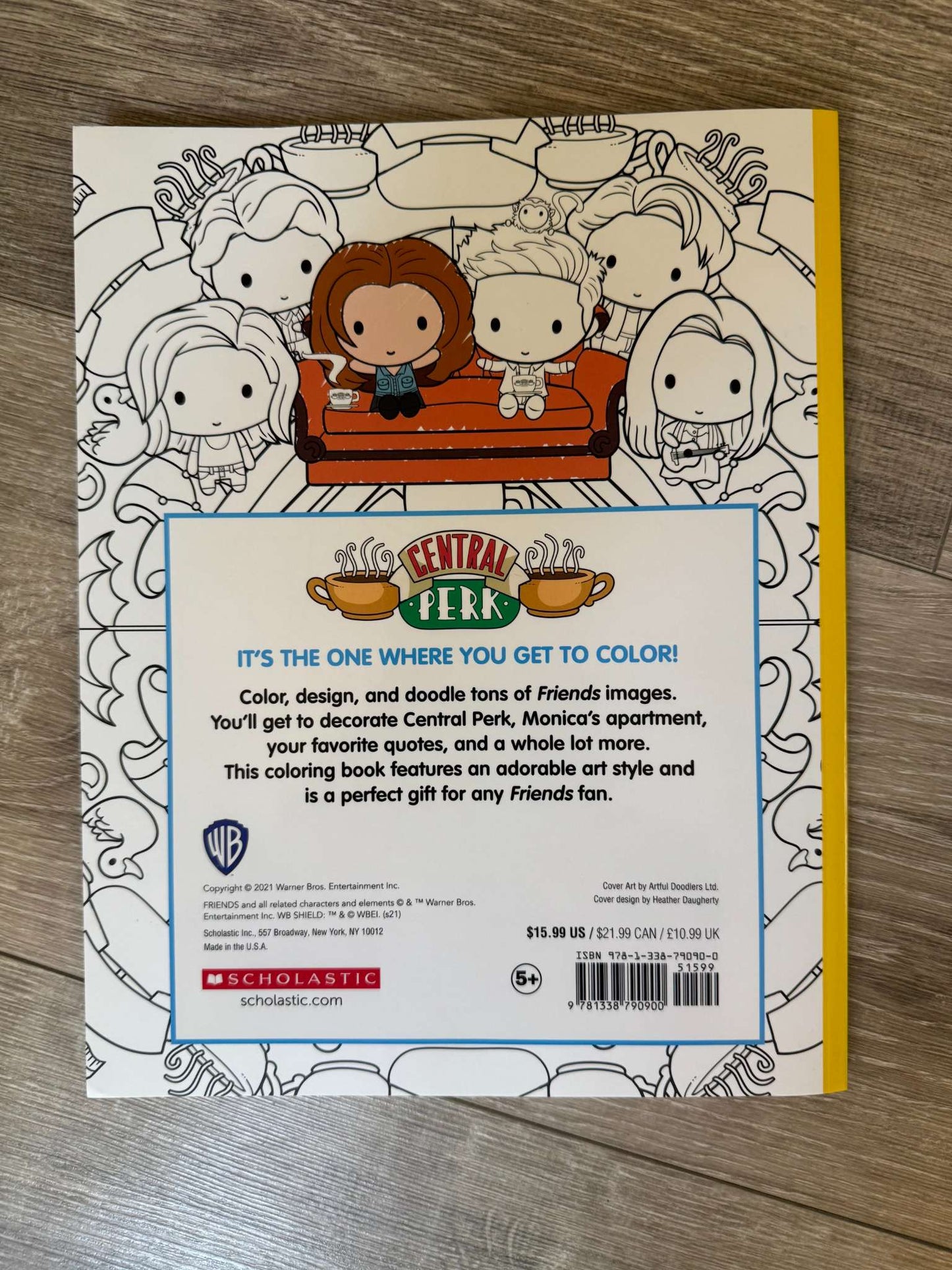 Friends Colouring Book