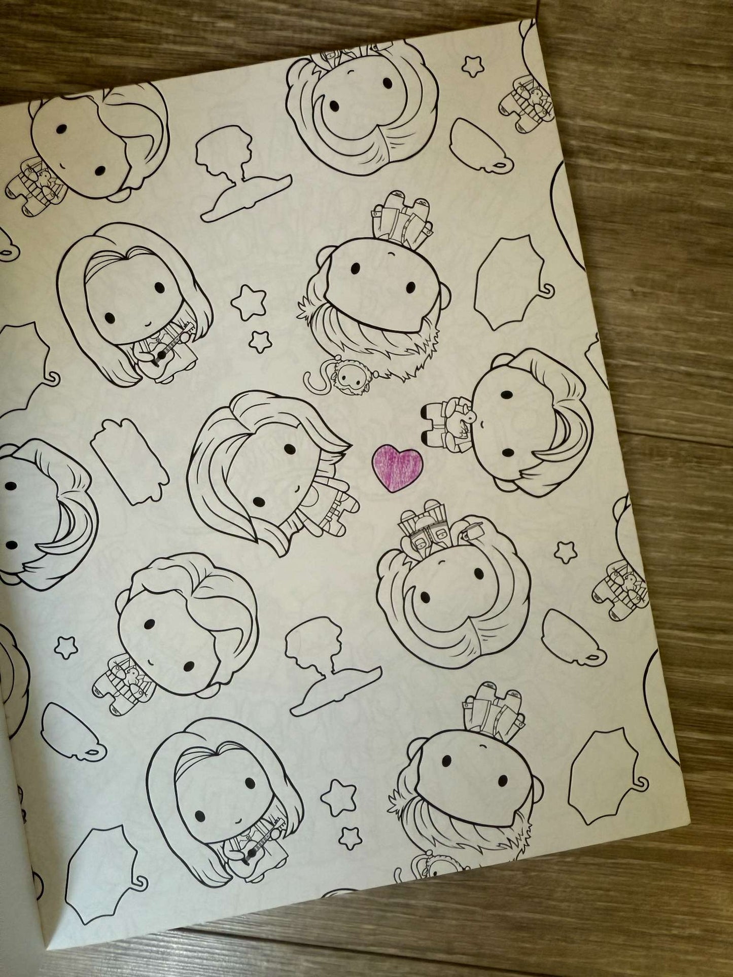 Friends Colouring Book