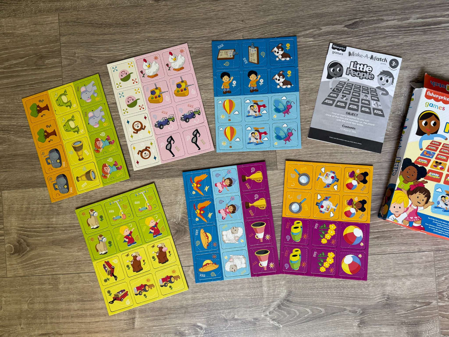 Little People Matching Game