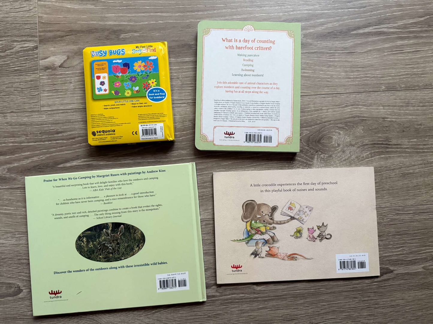 Variety of Toddler books